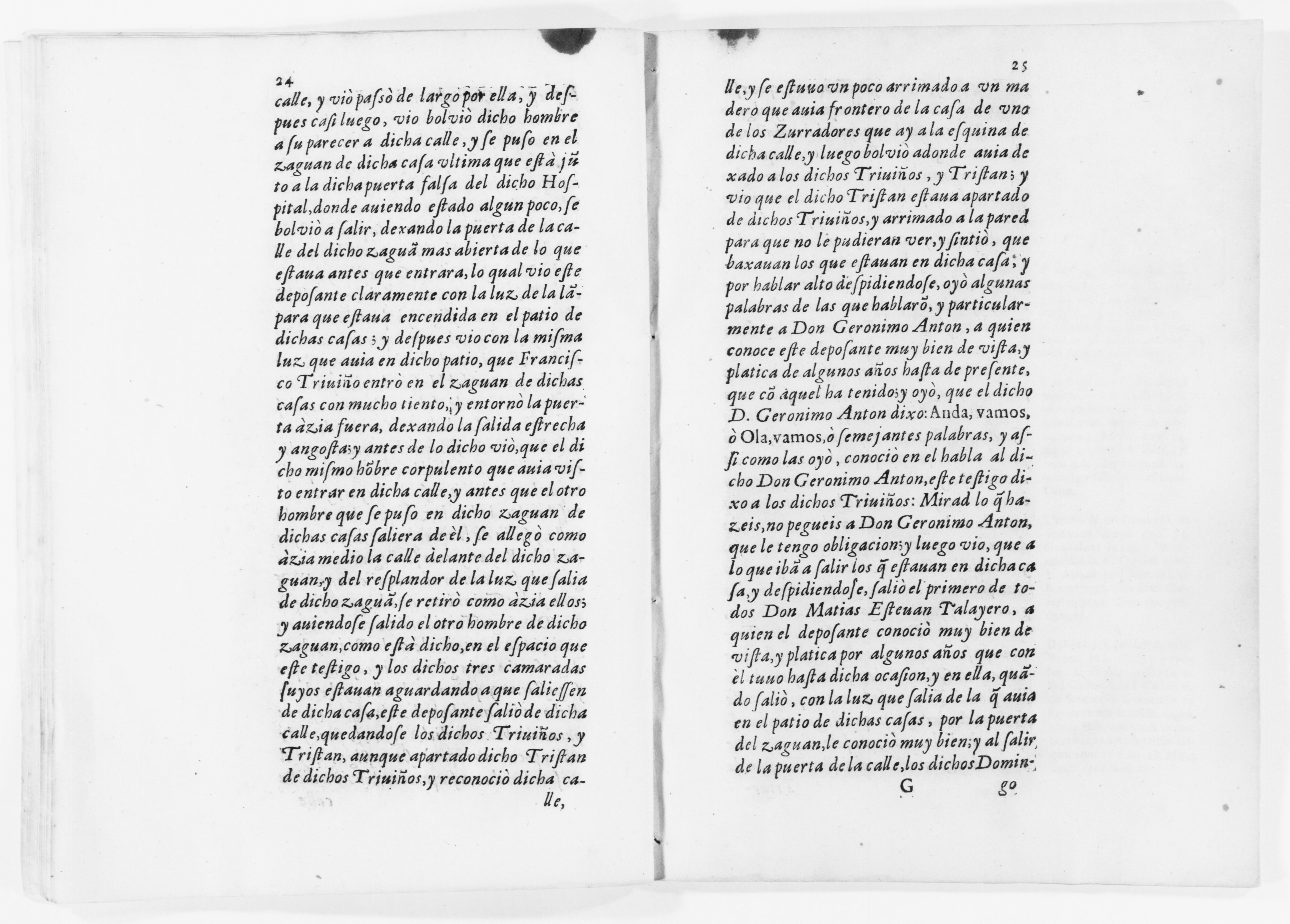 Scanned image of the current content page