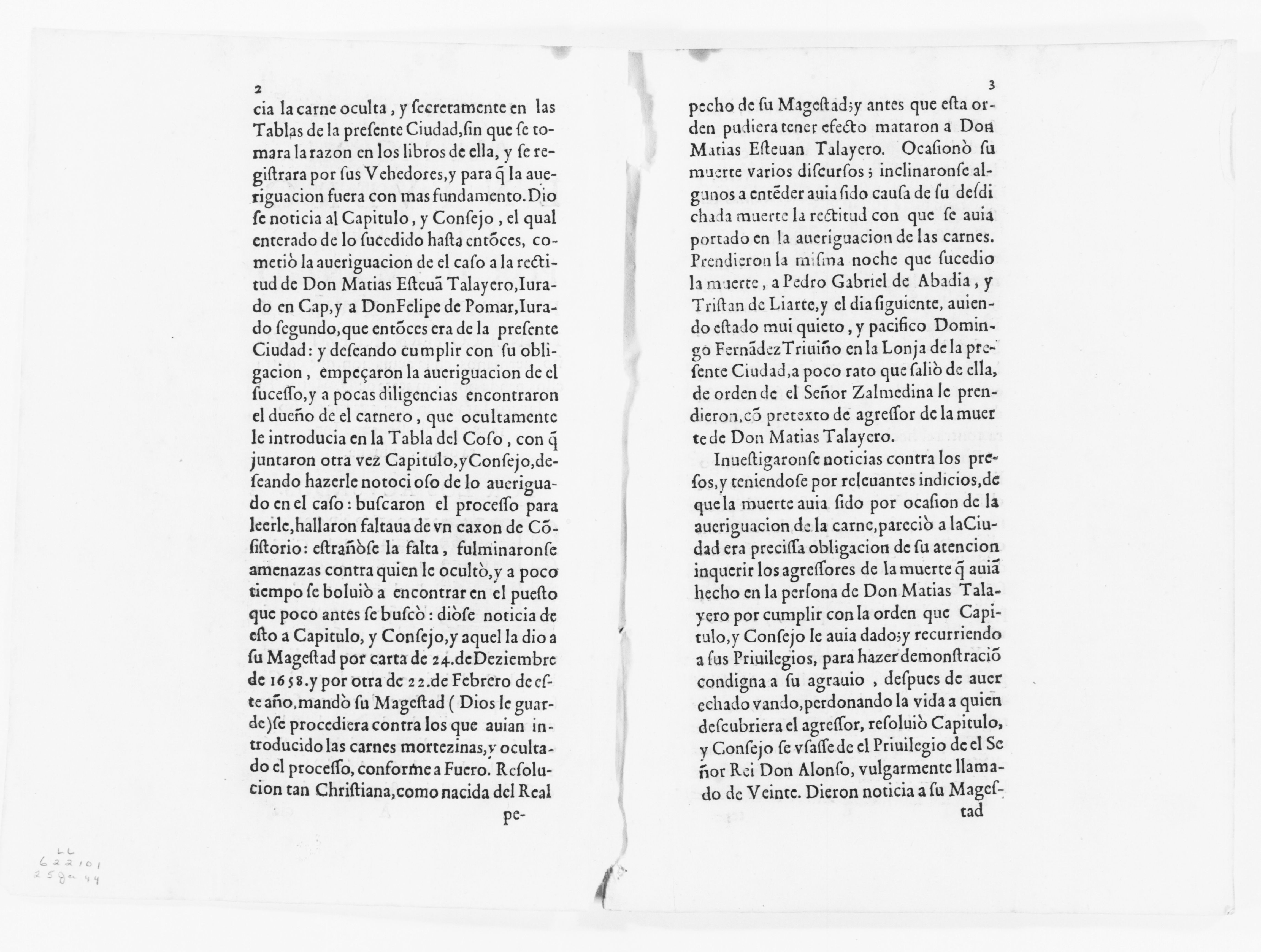 Scanned image of the current content page