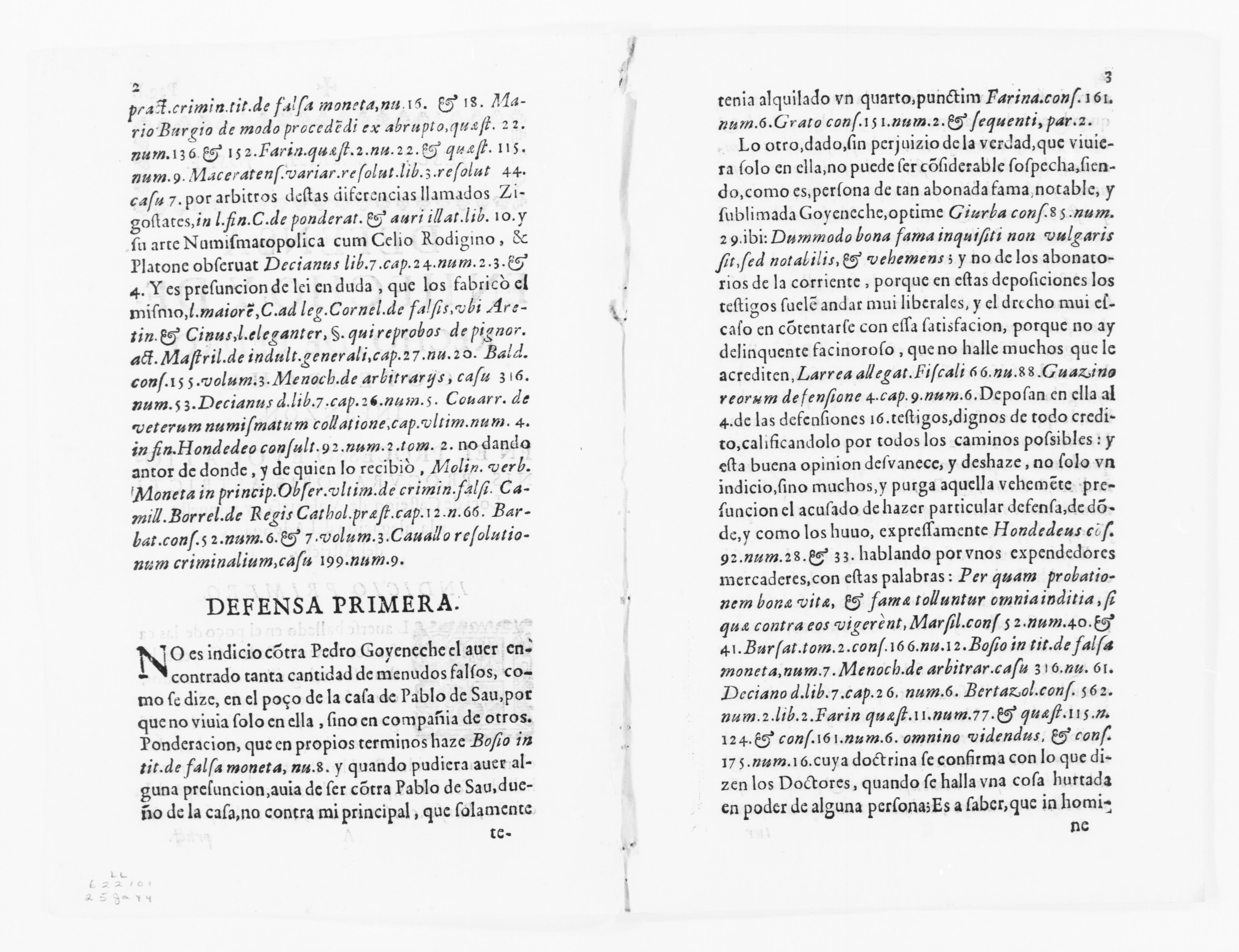 Scanned image of the current content page