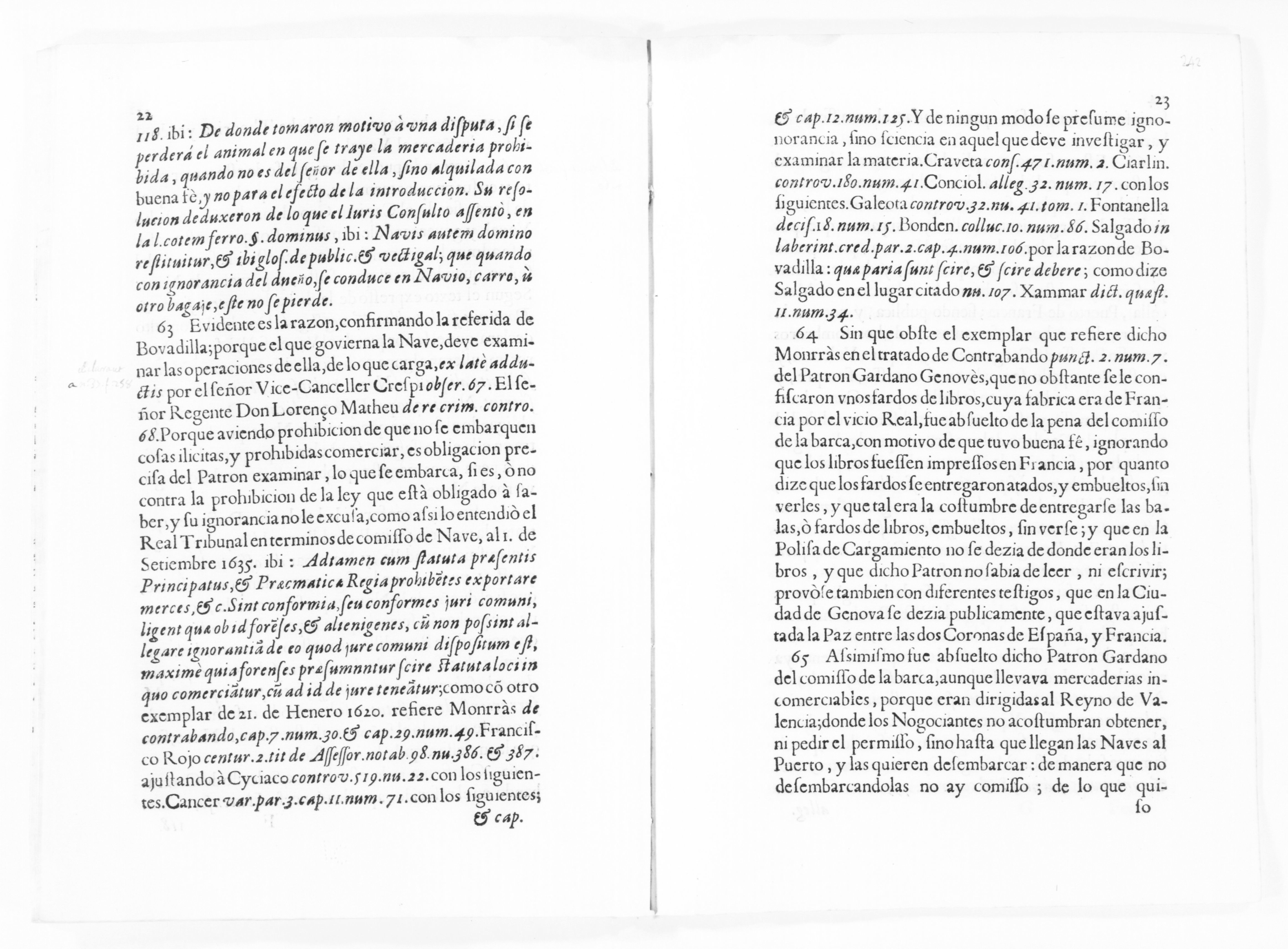 Scanned image of the current content page