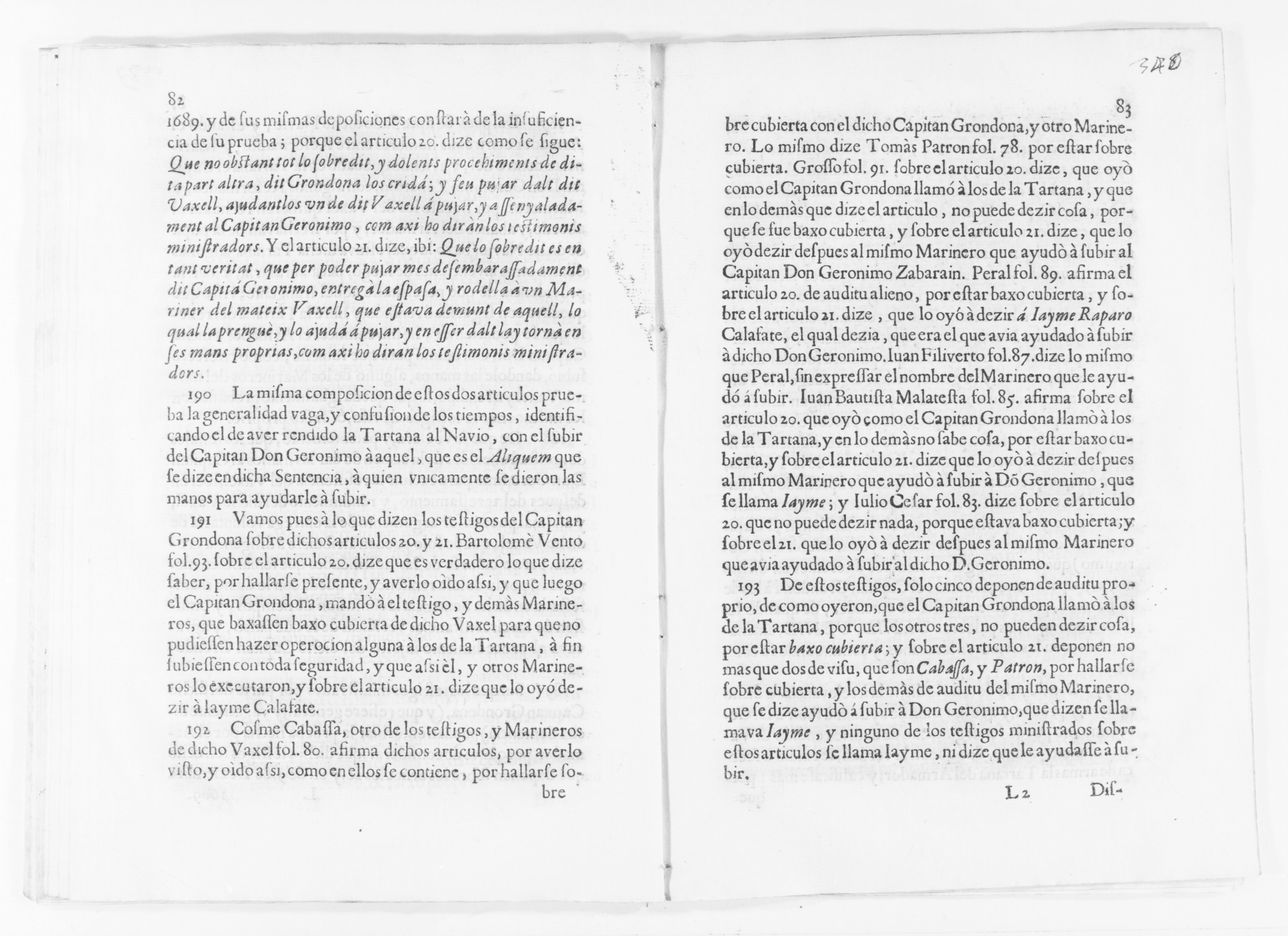 Scanned image of the current content page