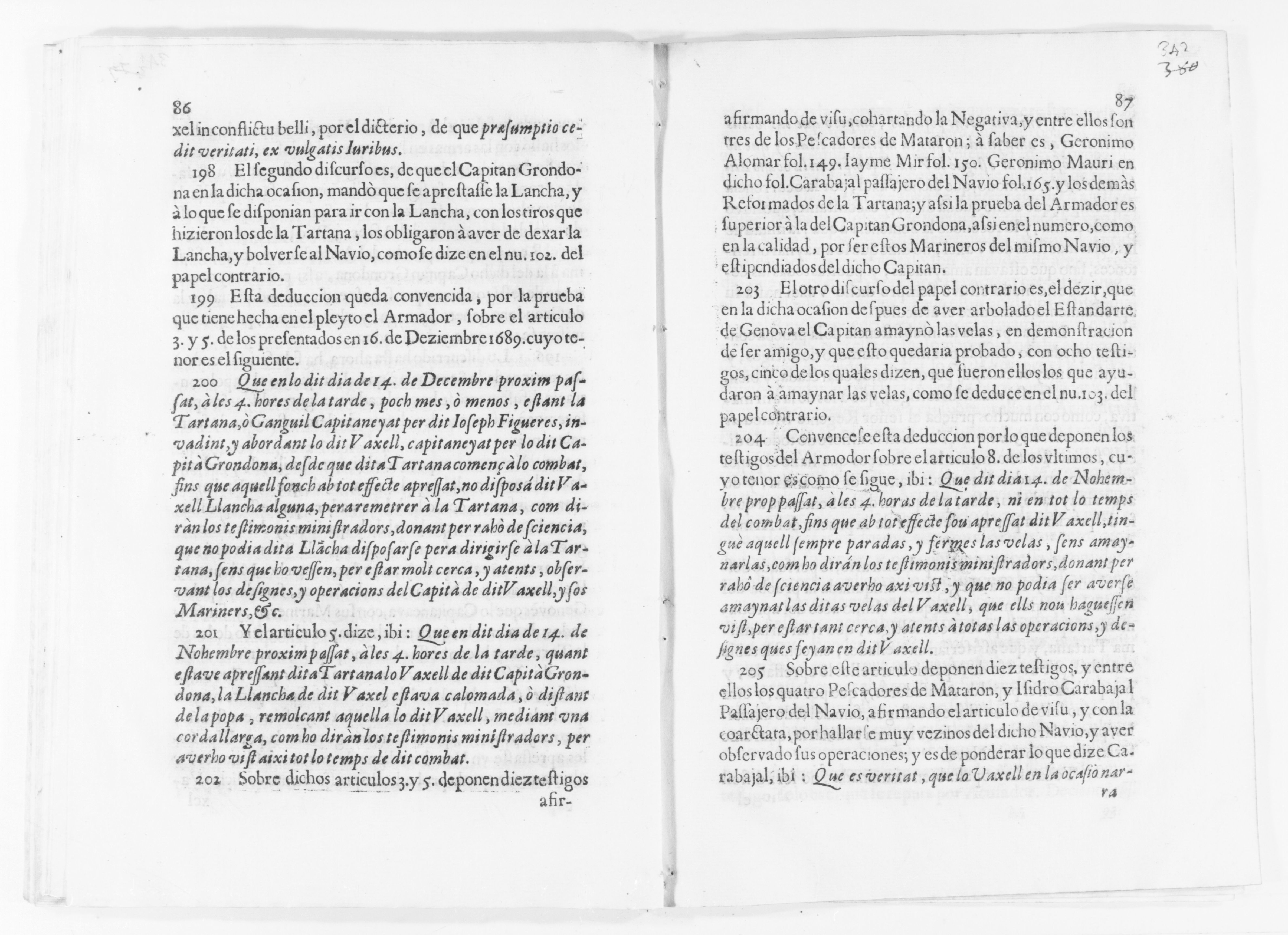 Scanned image of the current content page