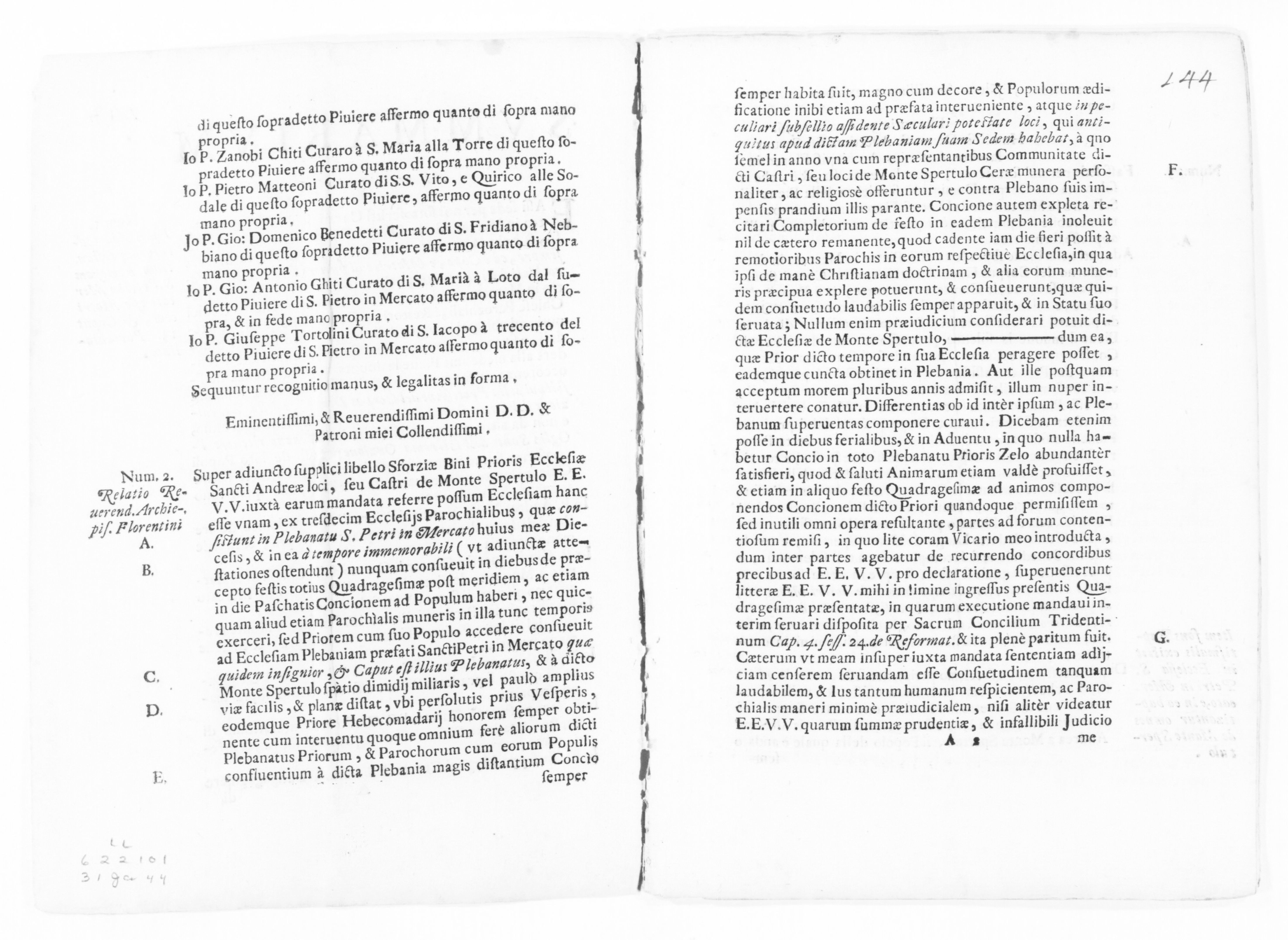 Scanned image of the current content page