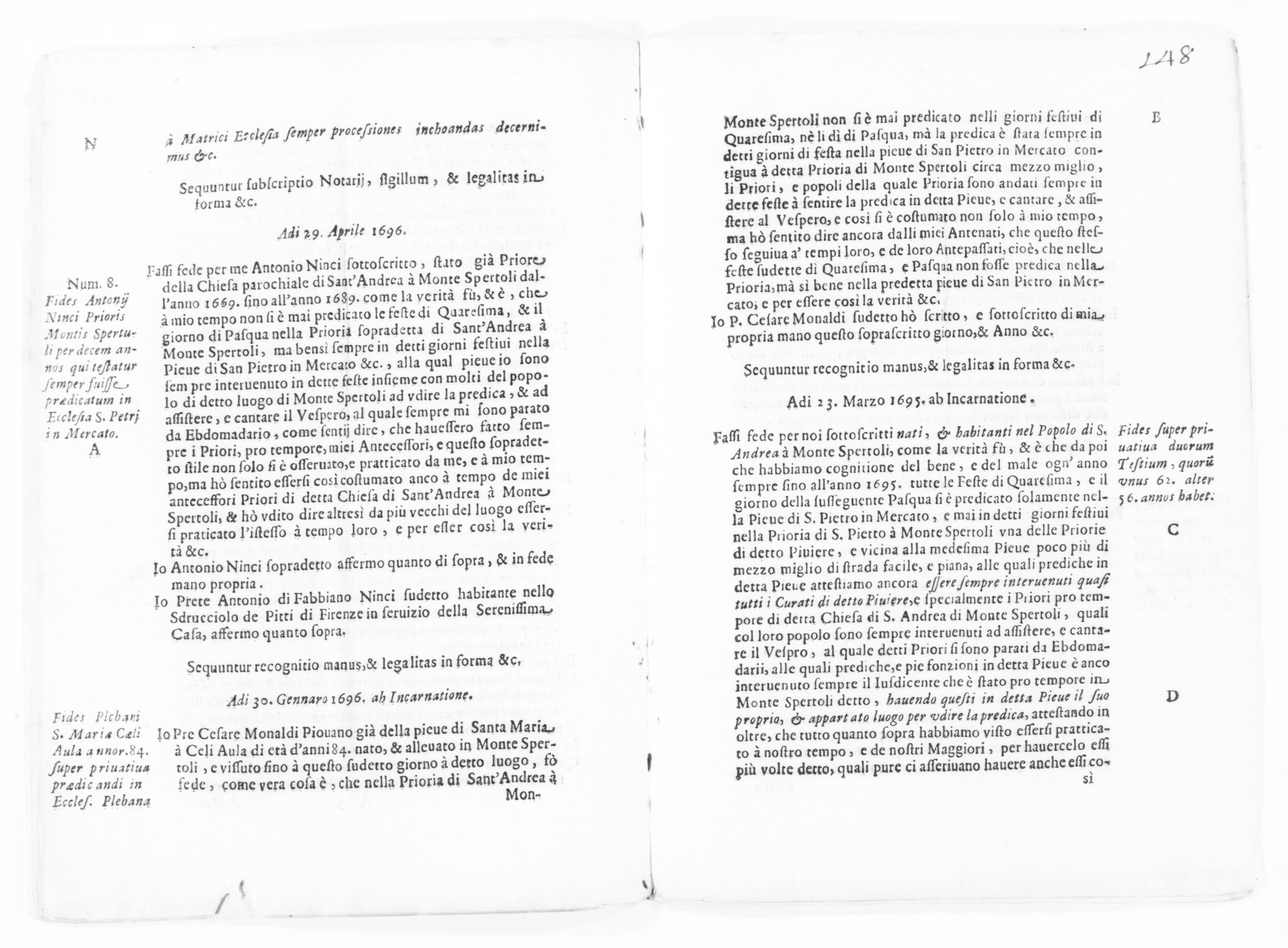 Scanned image of the current content page