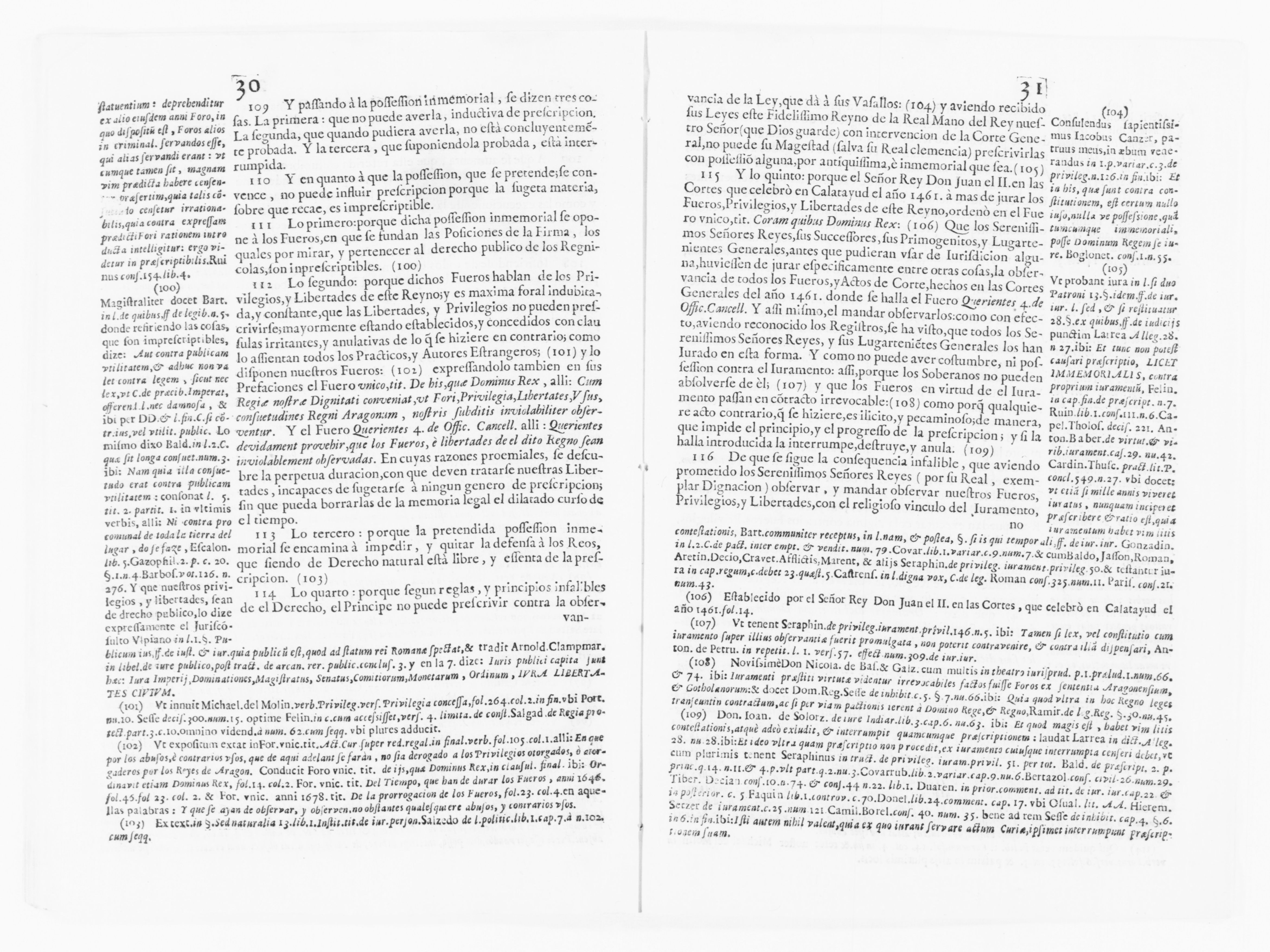 Scanned image of the current content page