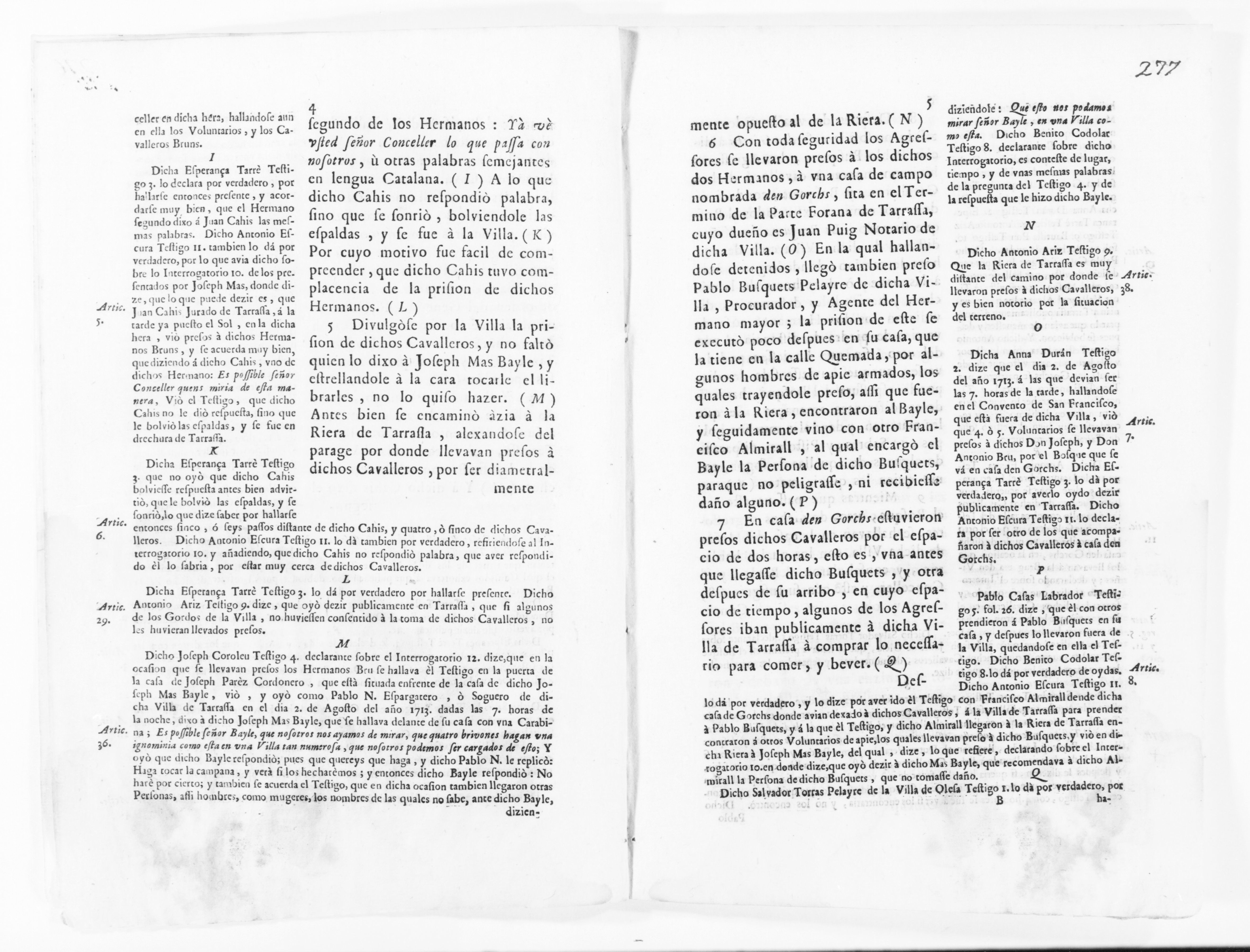 Scanned image of the current content page