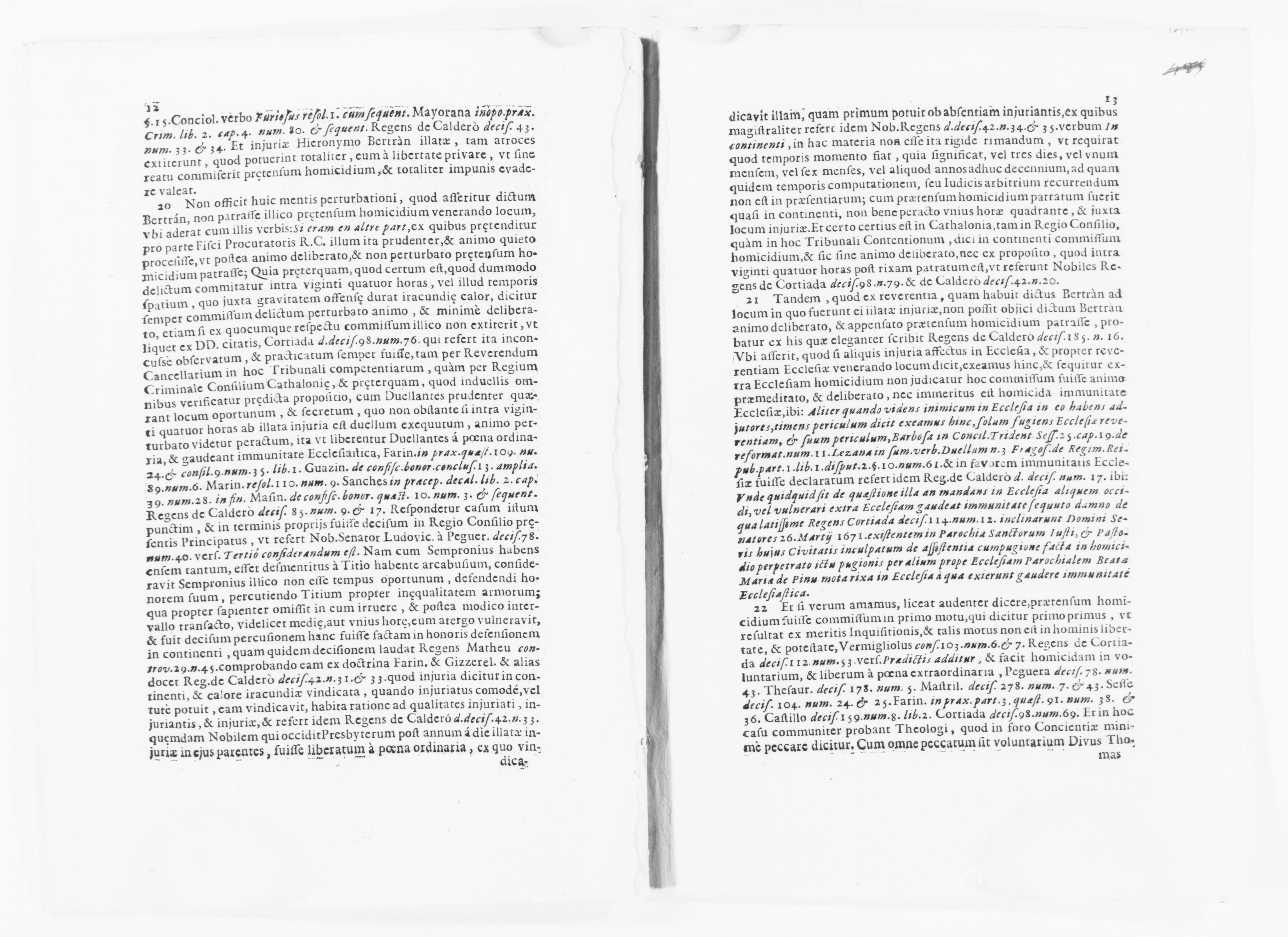 Scanned image of the current content page