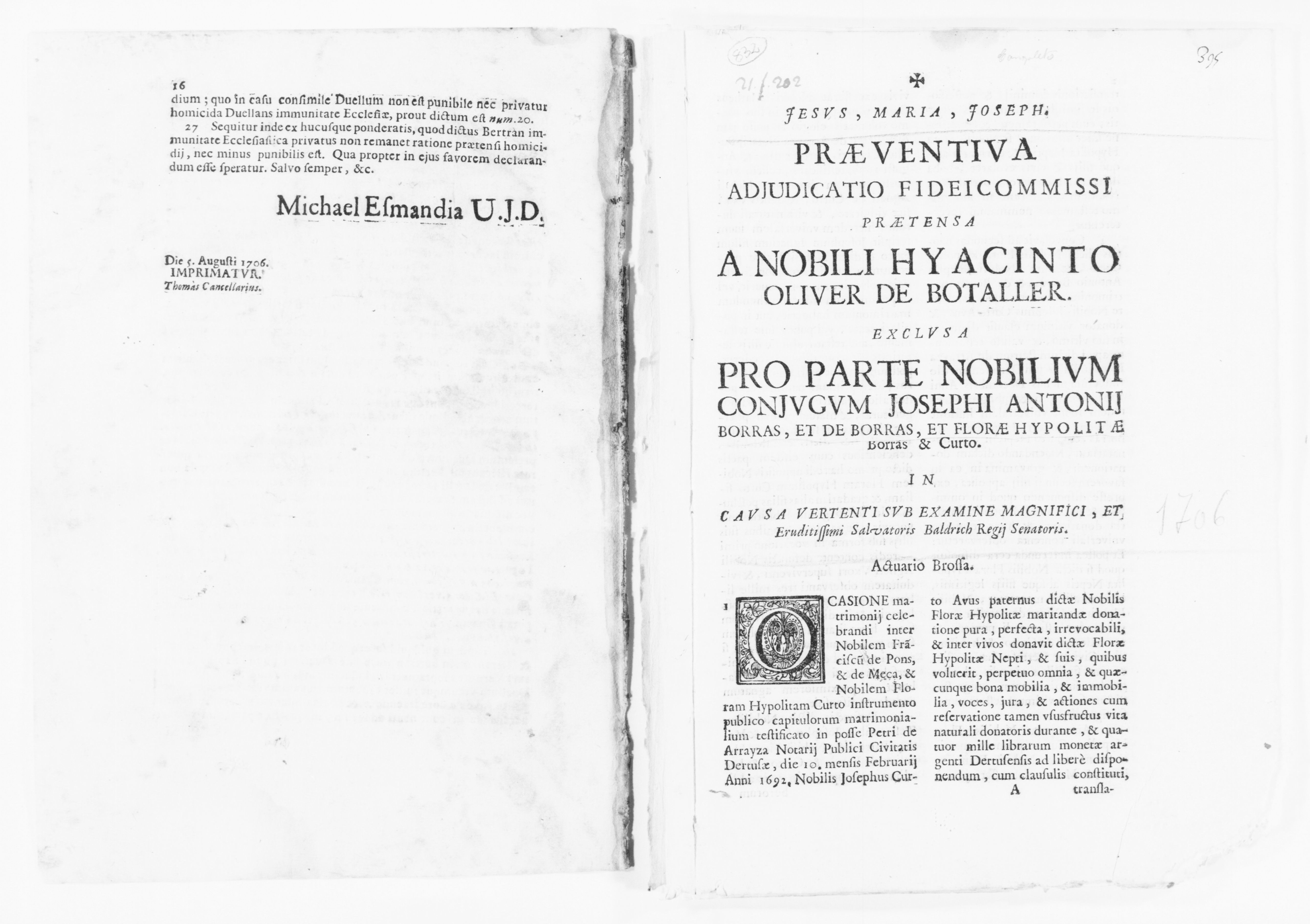 Scanned image of the current content page