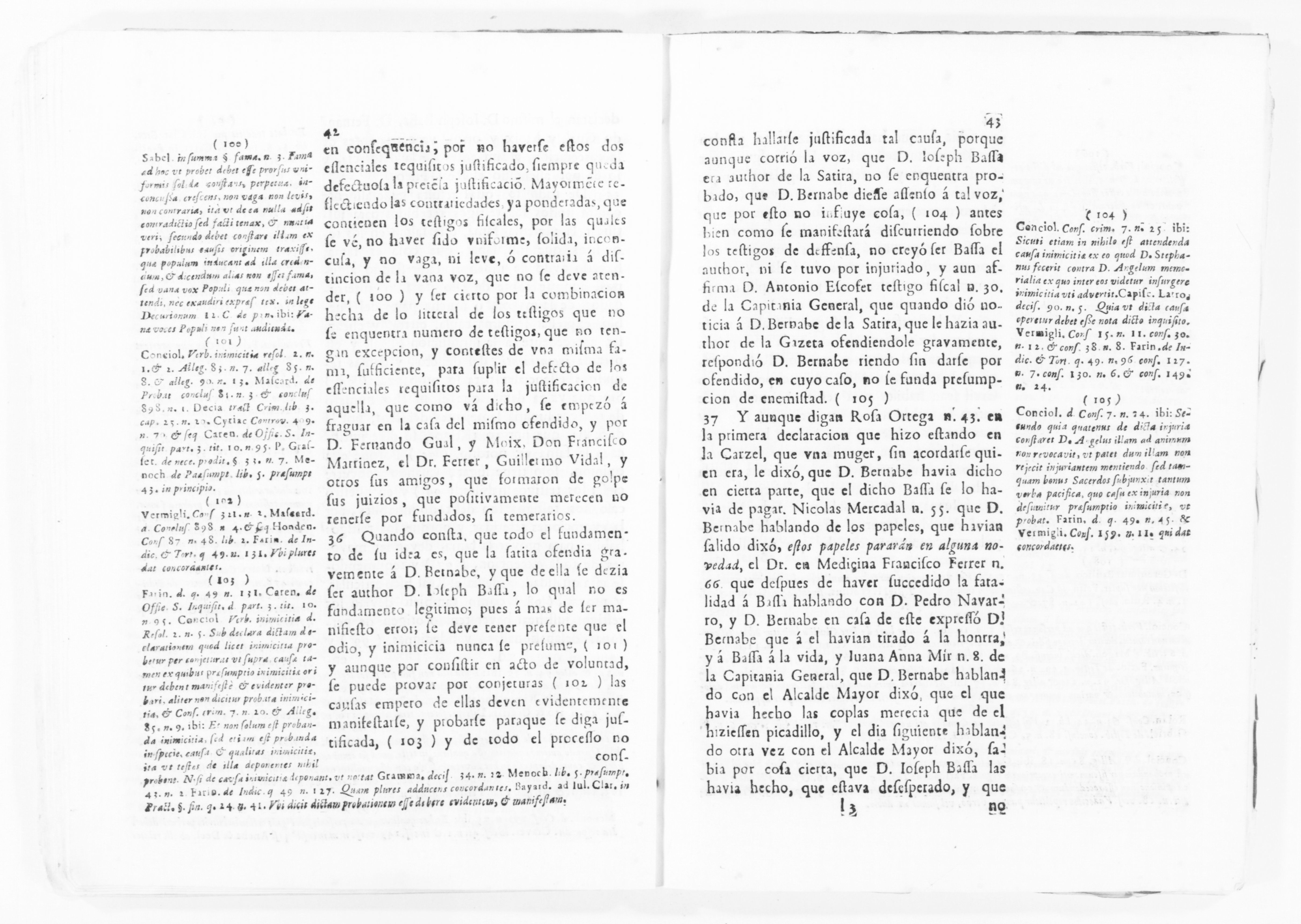 Scanned image of the current content page