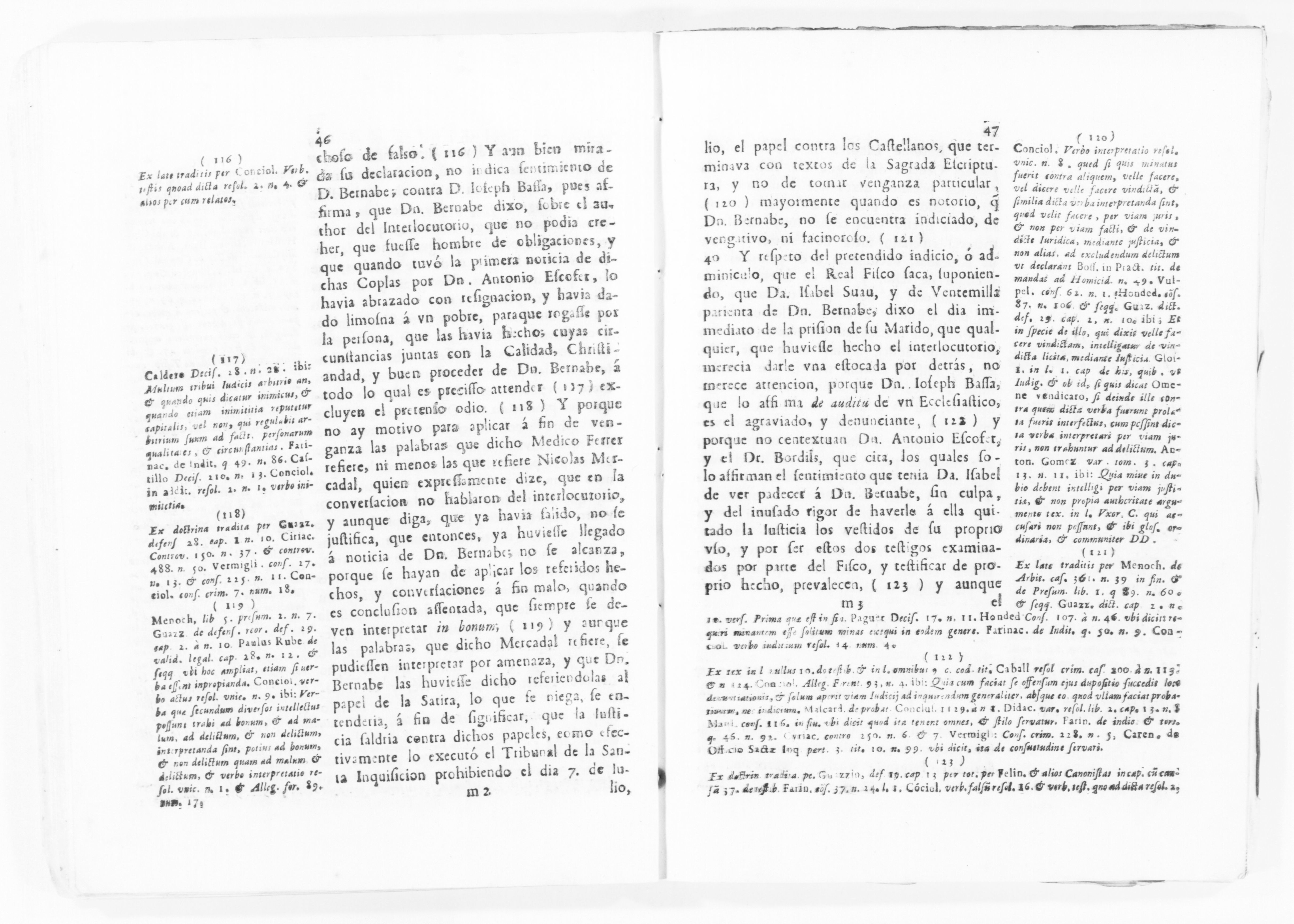 Scanned image of the current content page