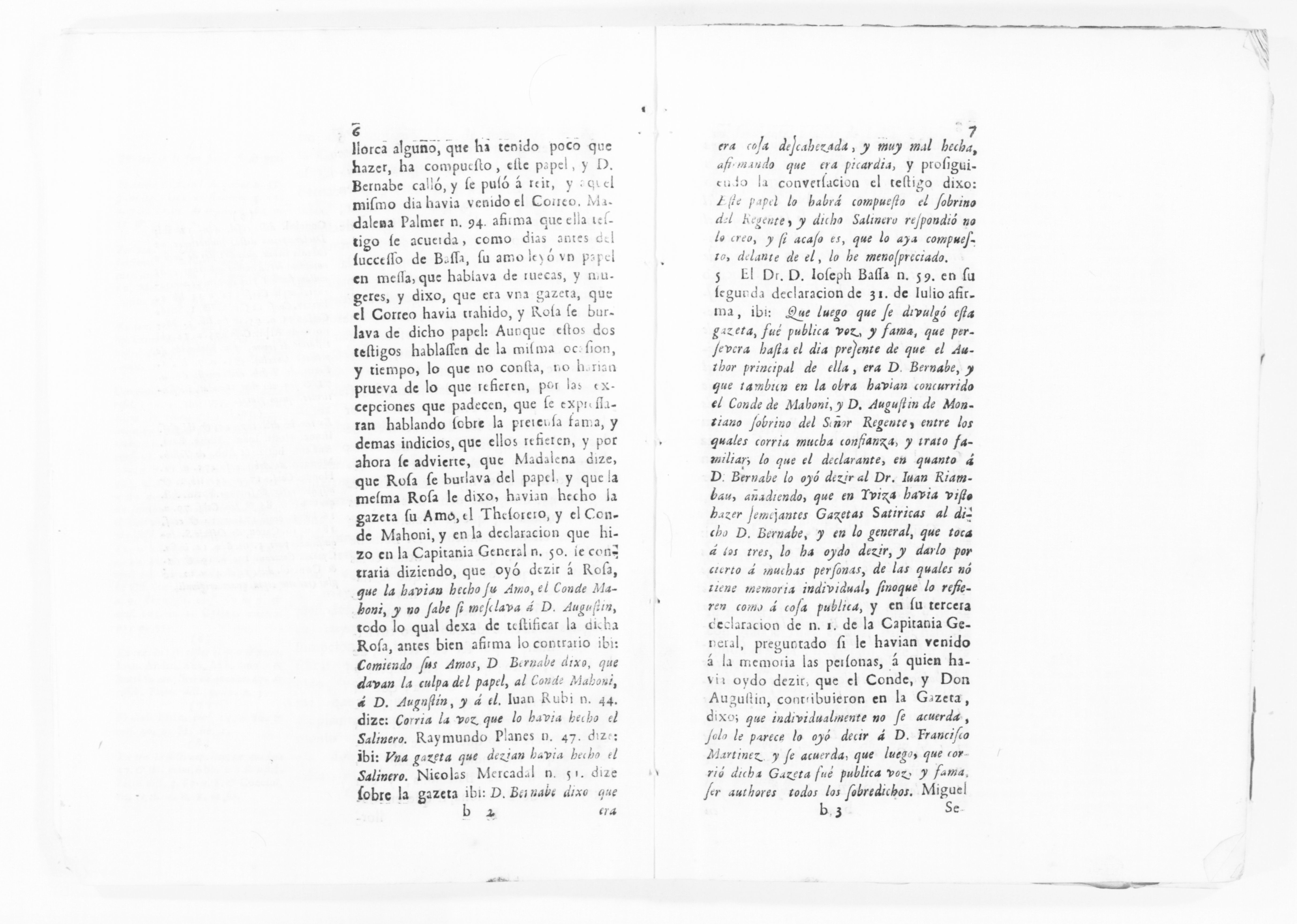 Scanned image of the current content page
