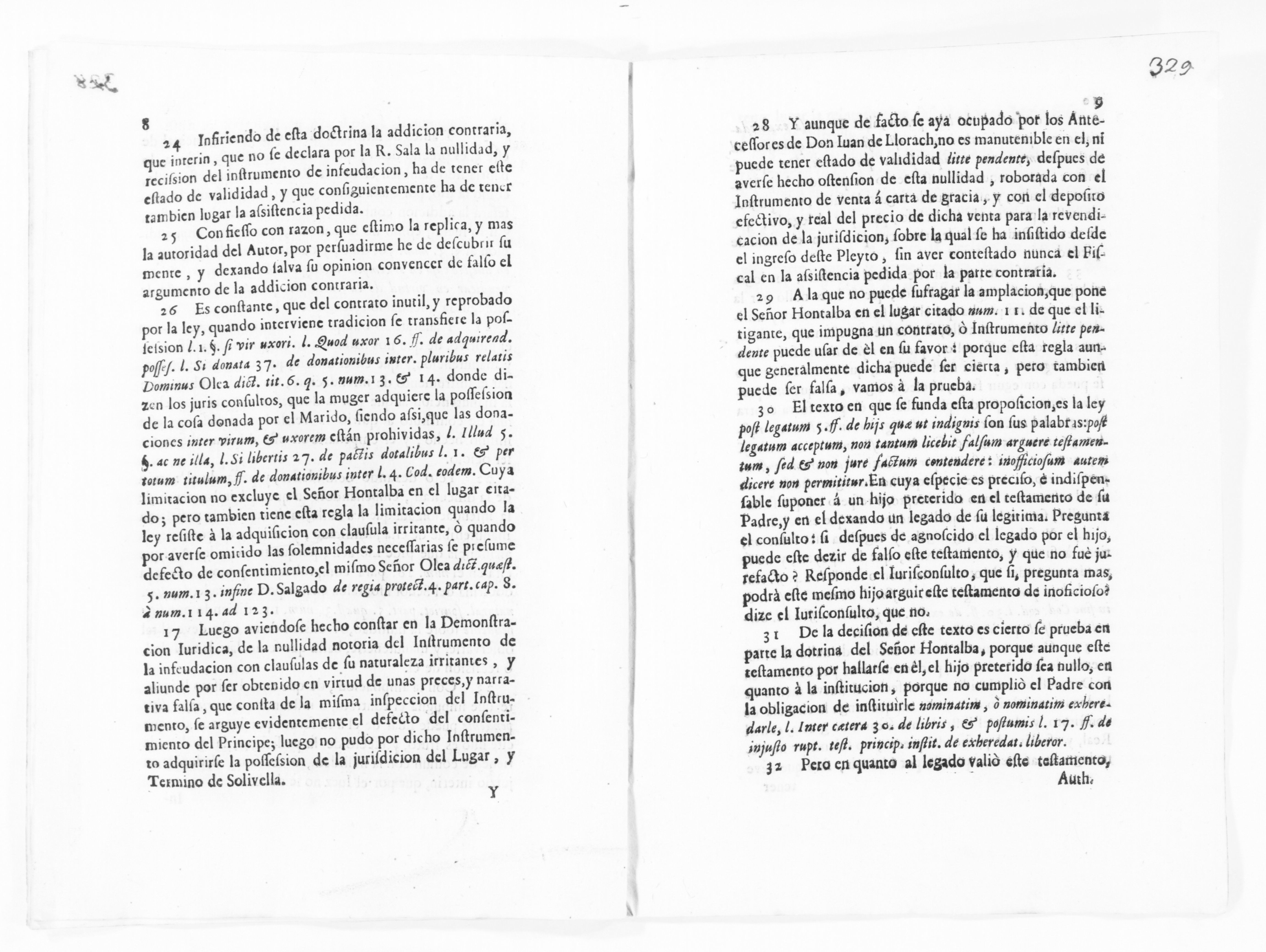 Scanned image of the current content page