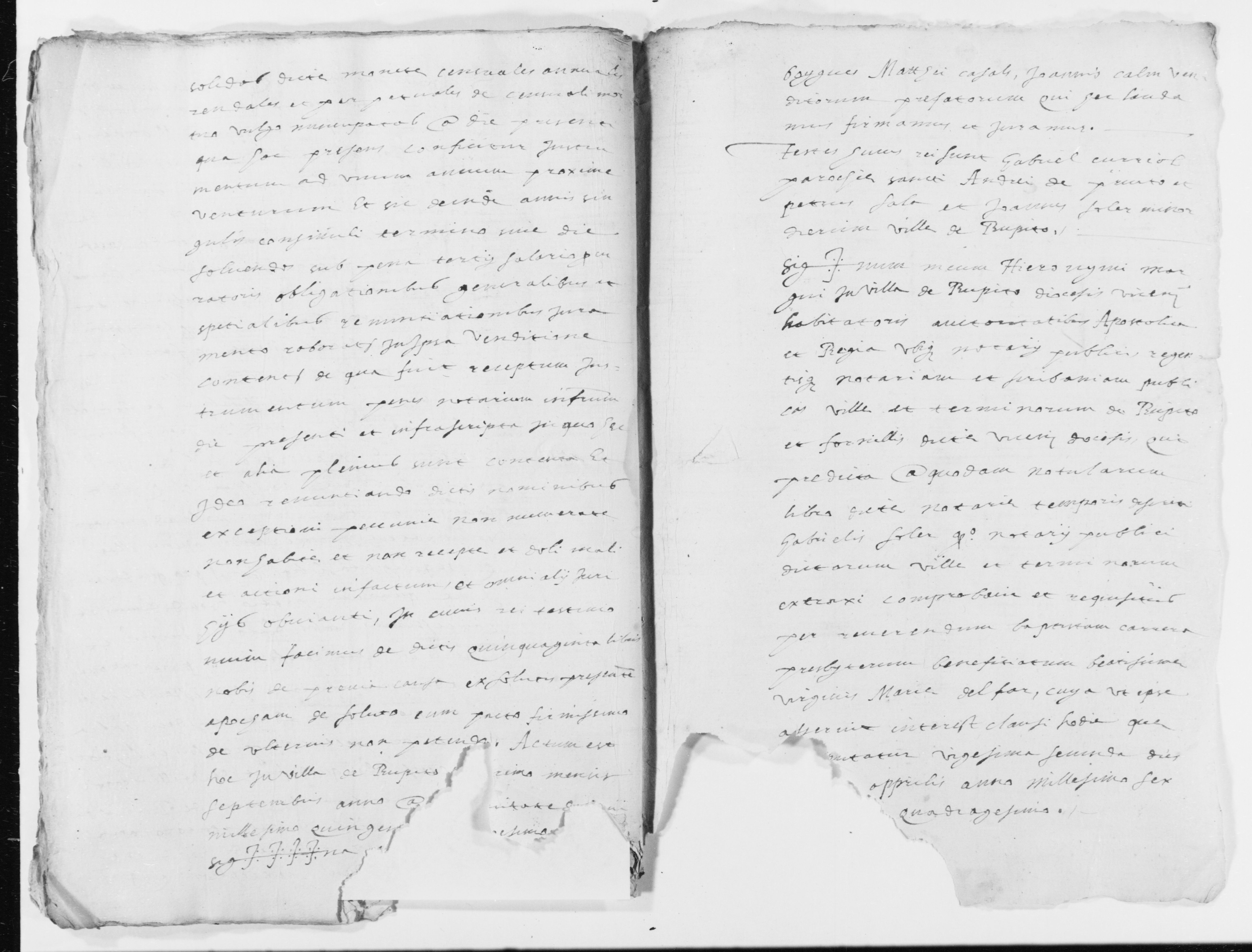 Scanned image of the current content page