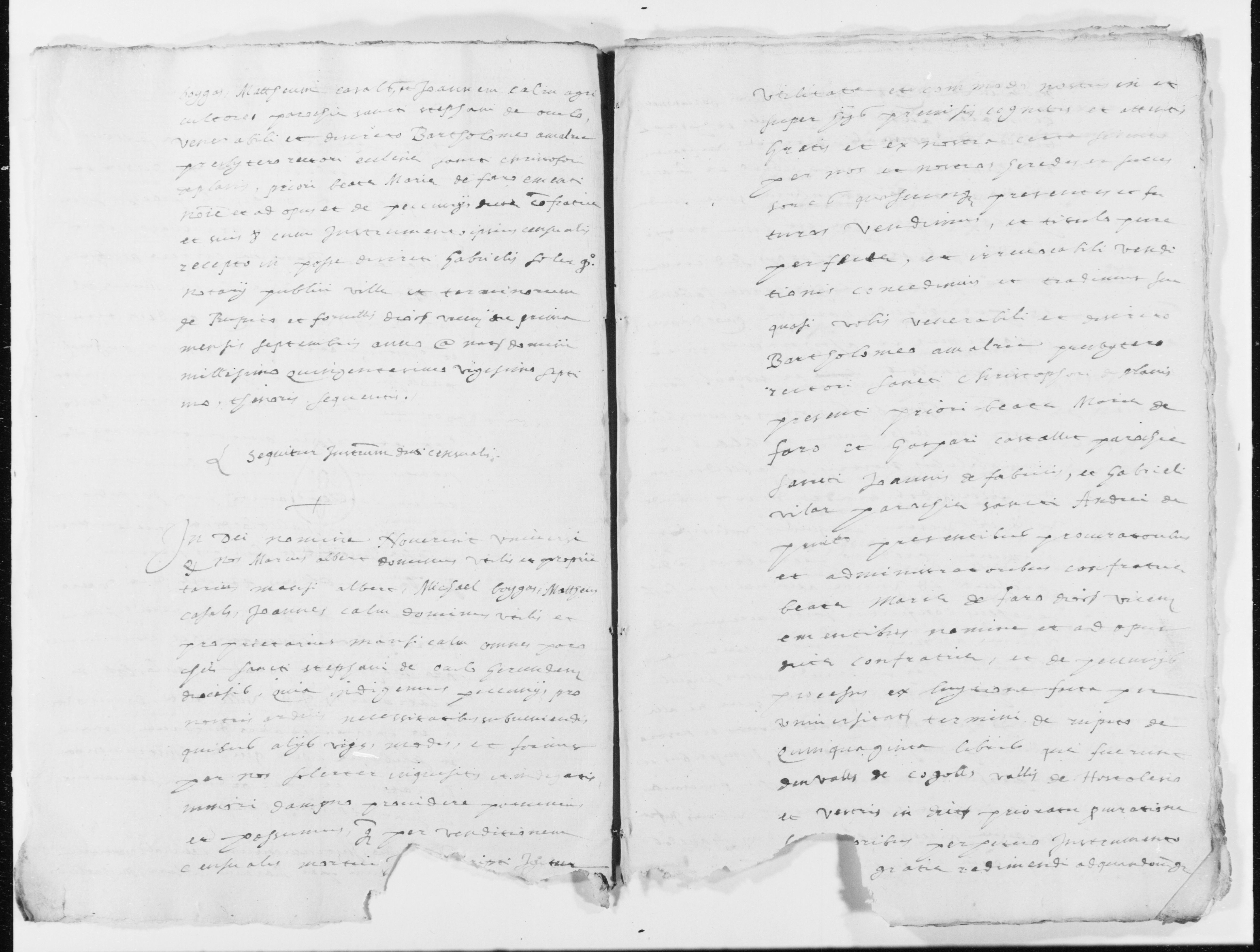 Scanned image of the current content page