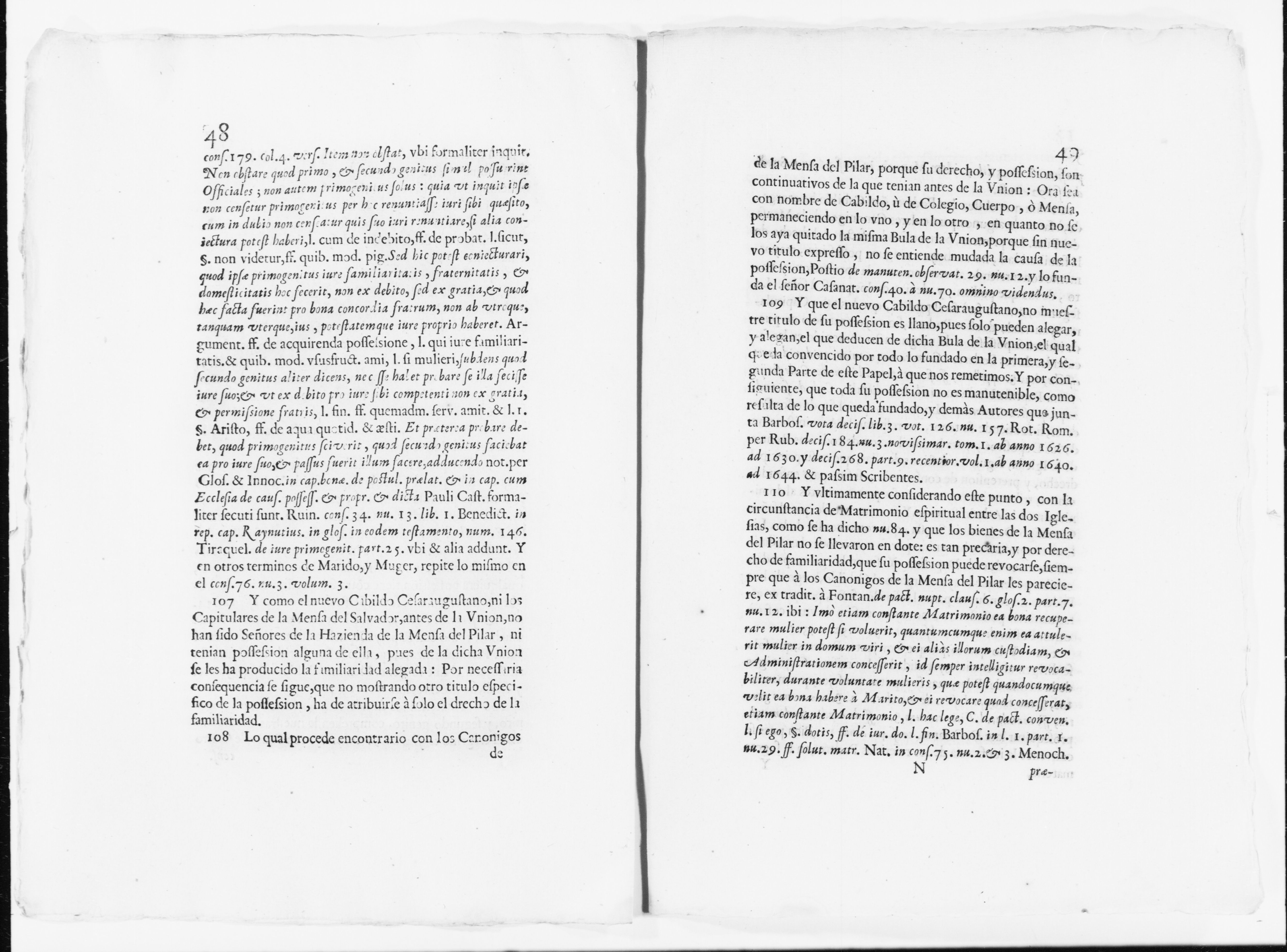 Scanned image of the current content page