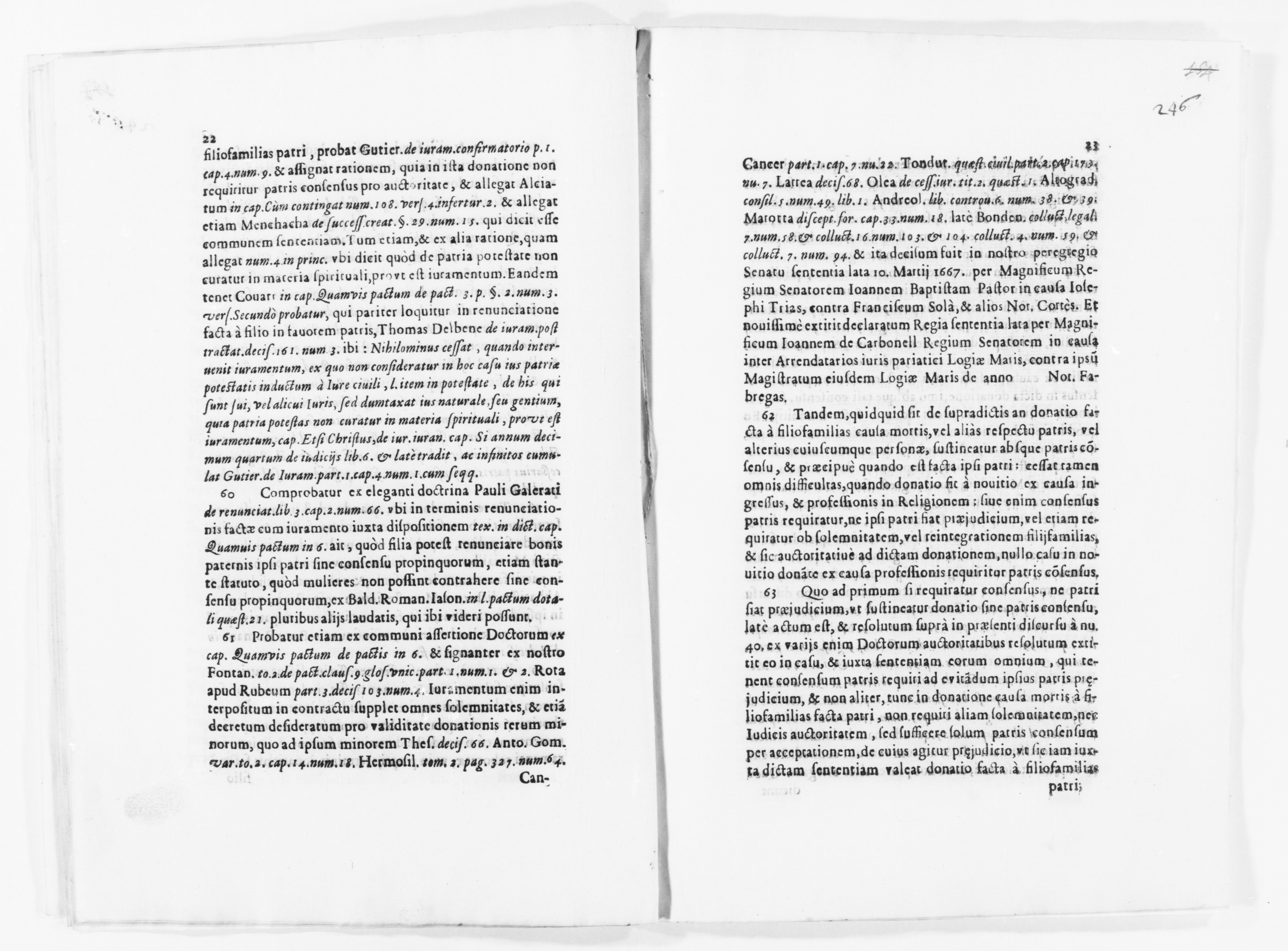 Scanned image of the current content page