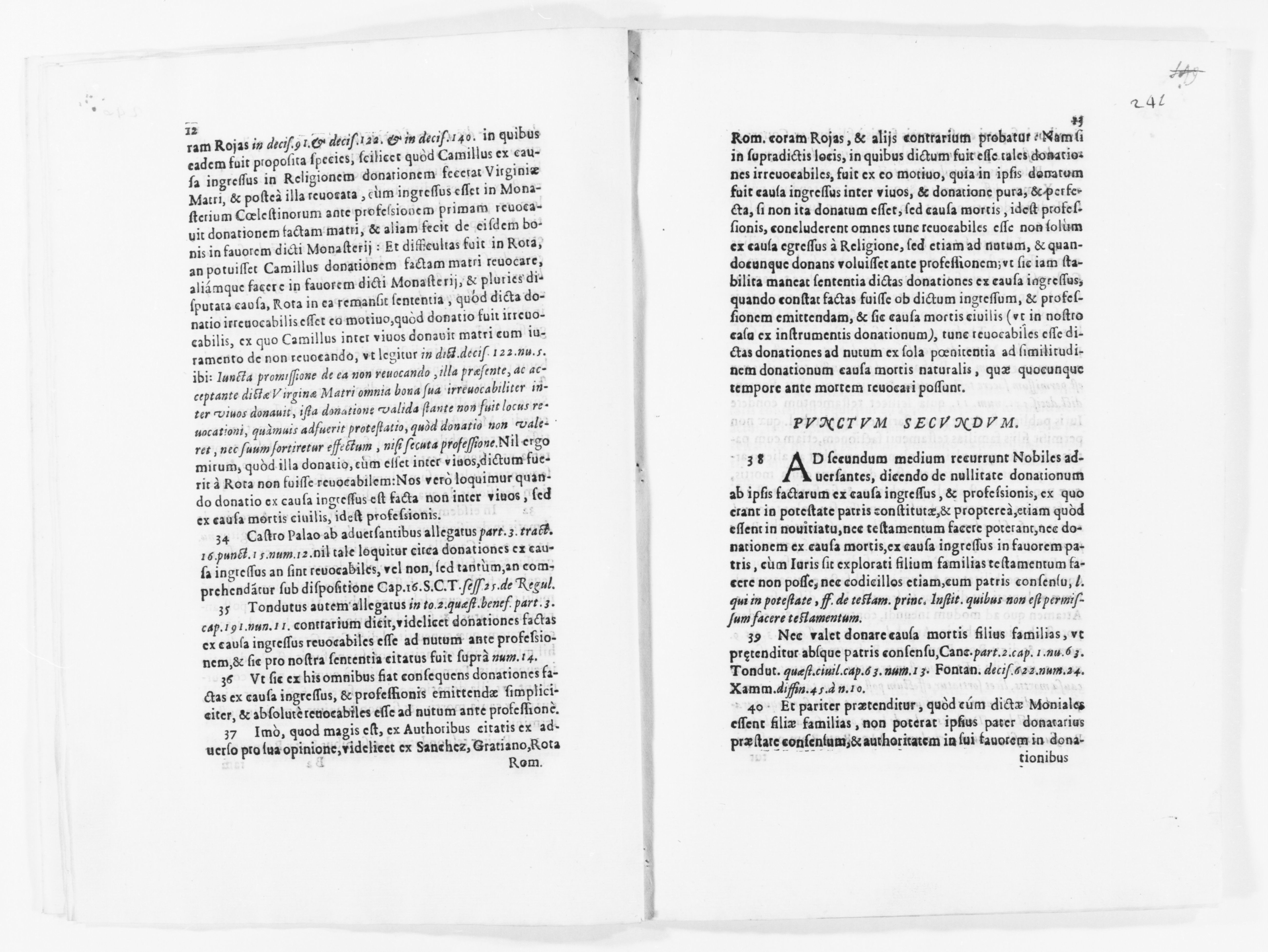 Scanned image of the current content page