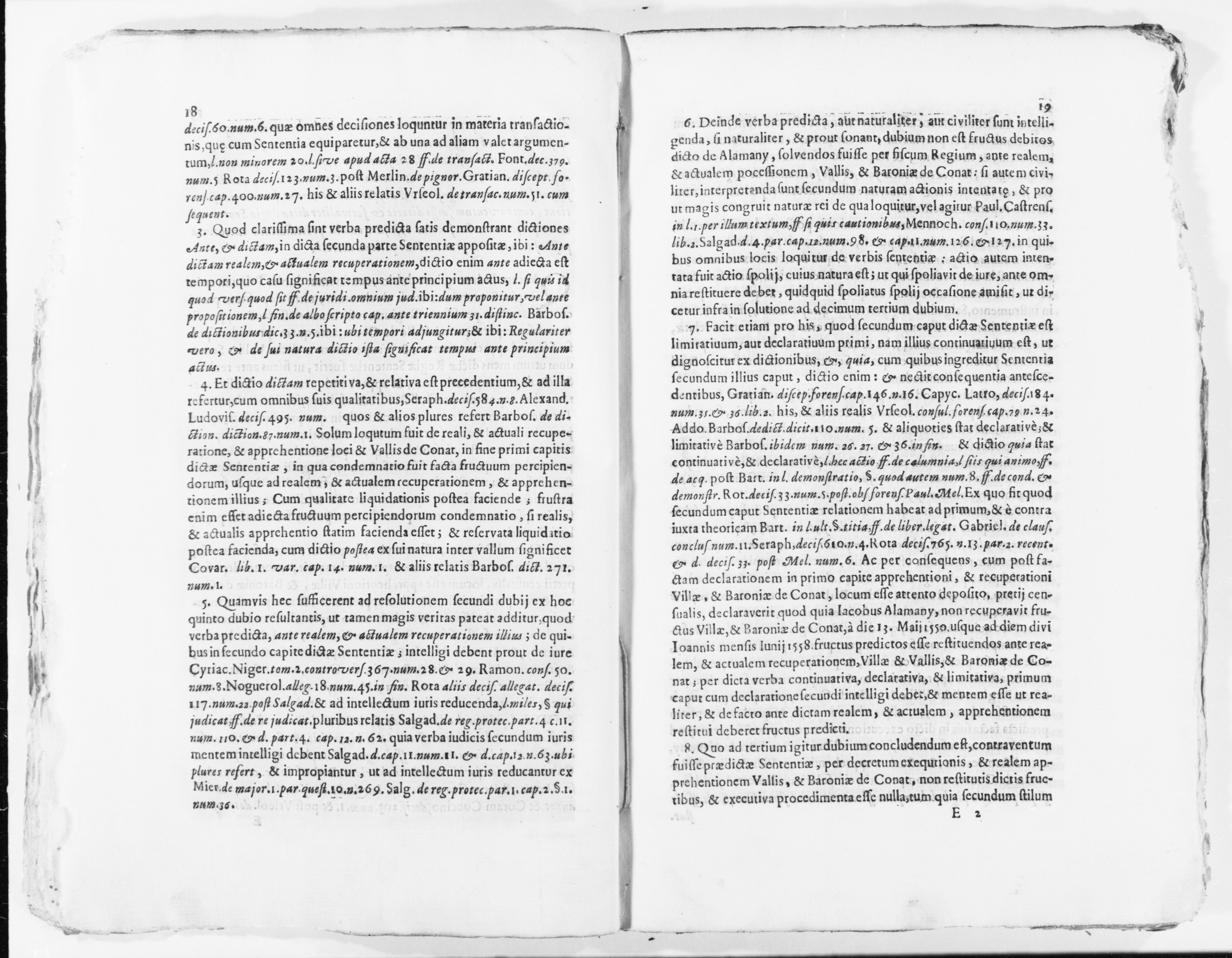 Scanned image of the current content page