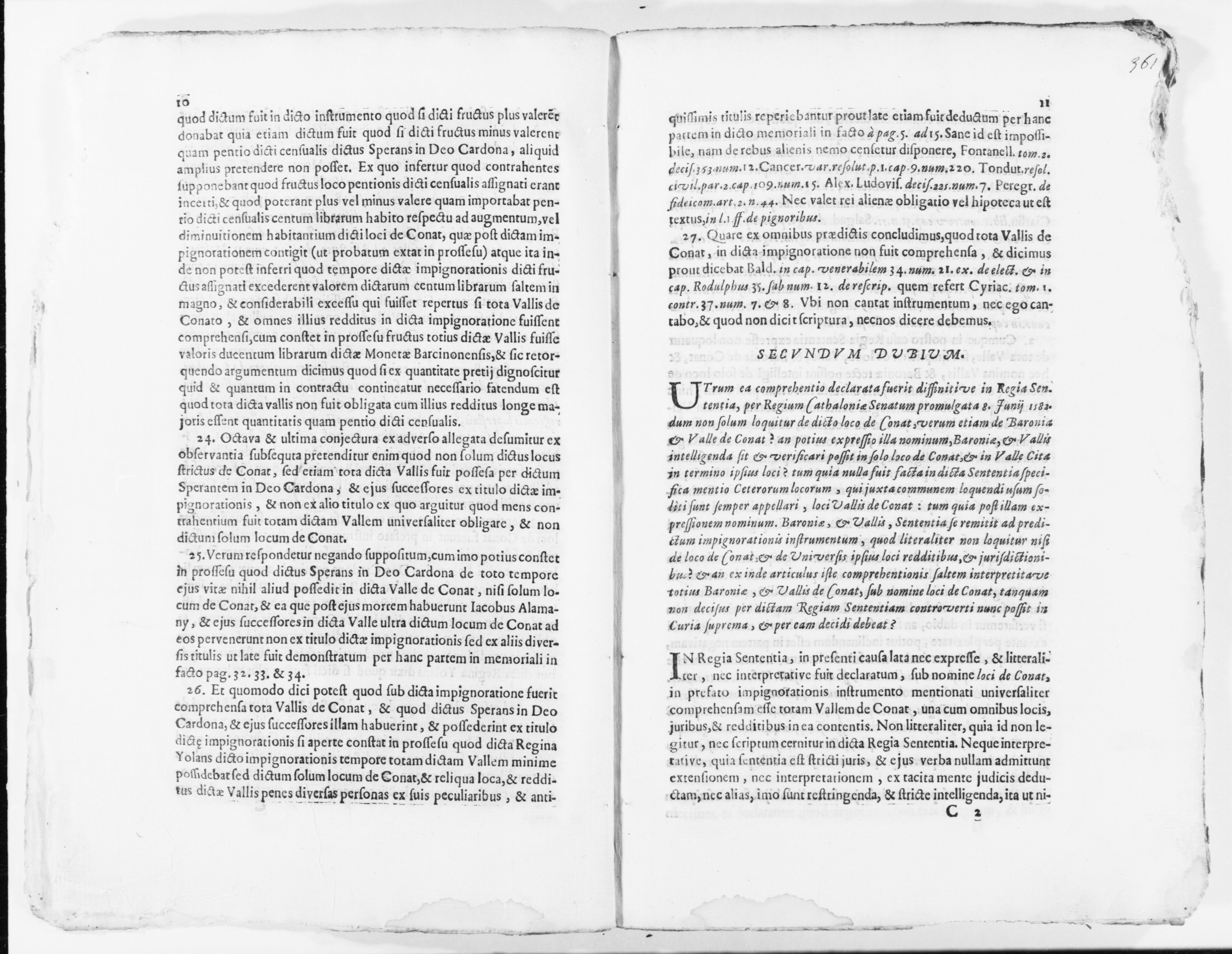 Scanned image of the current content page