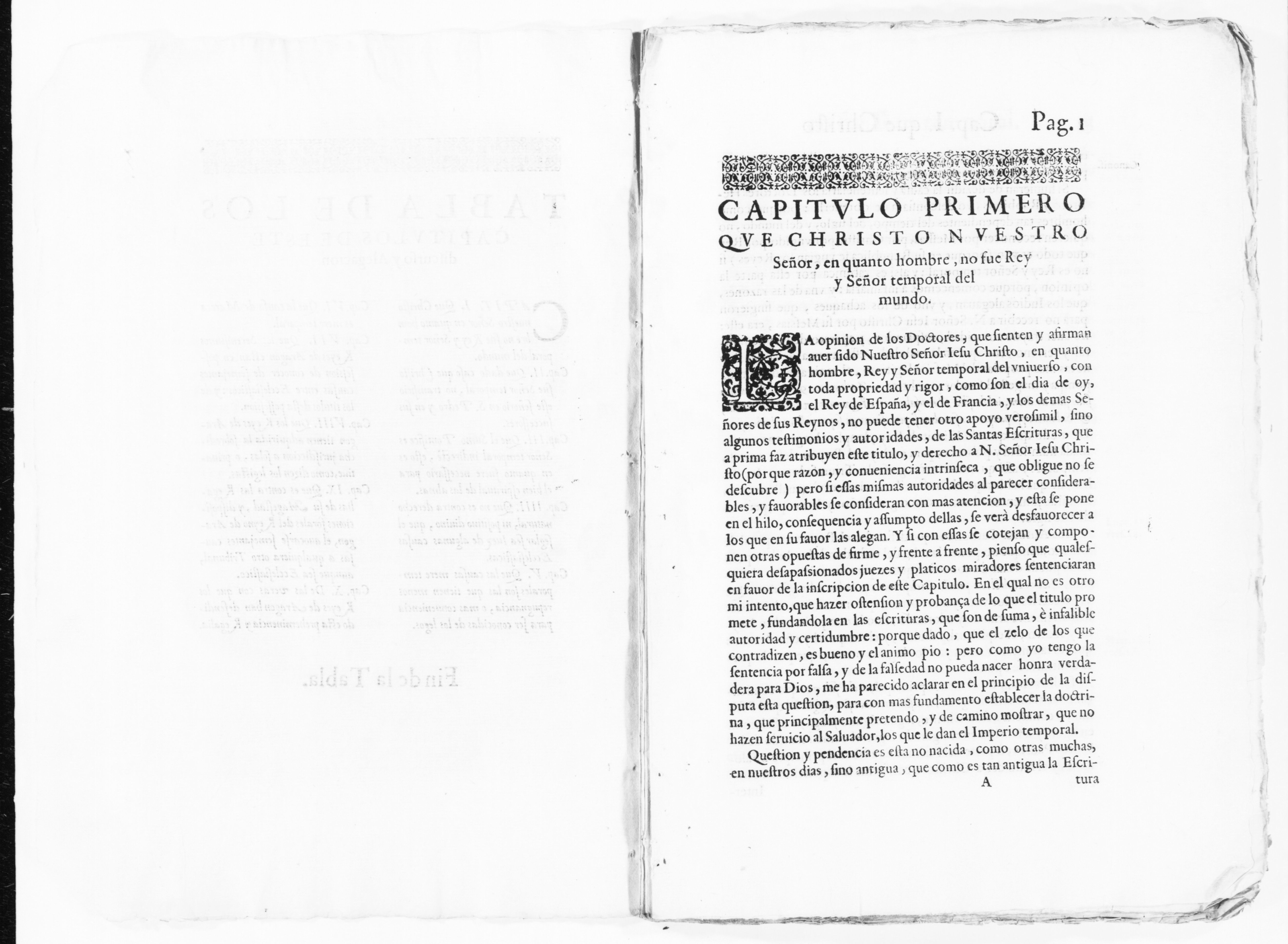 Scanned image of the current content page