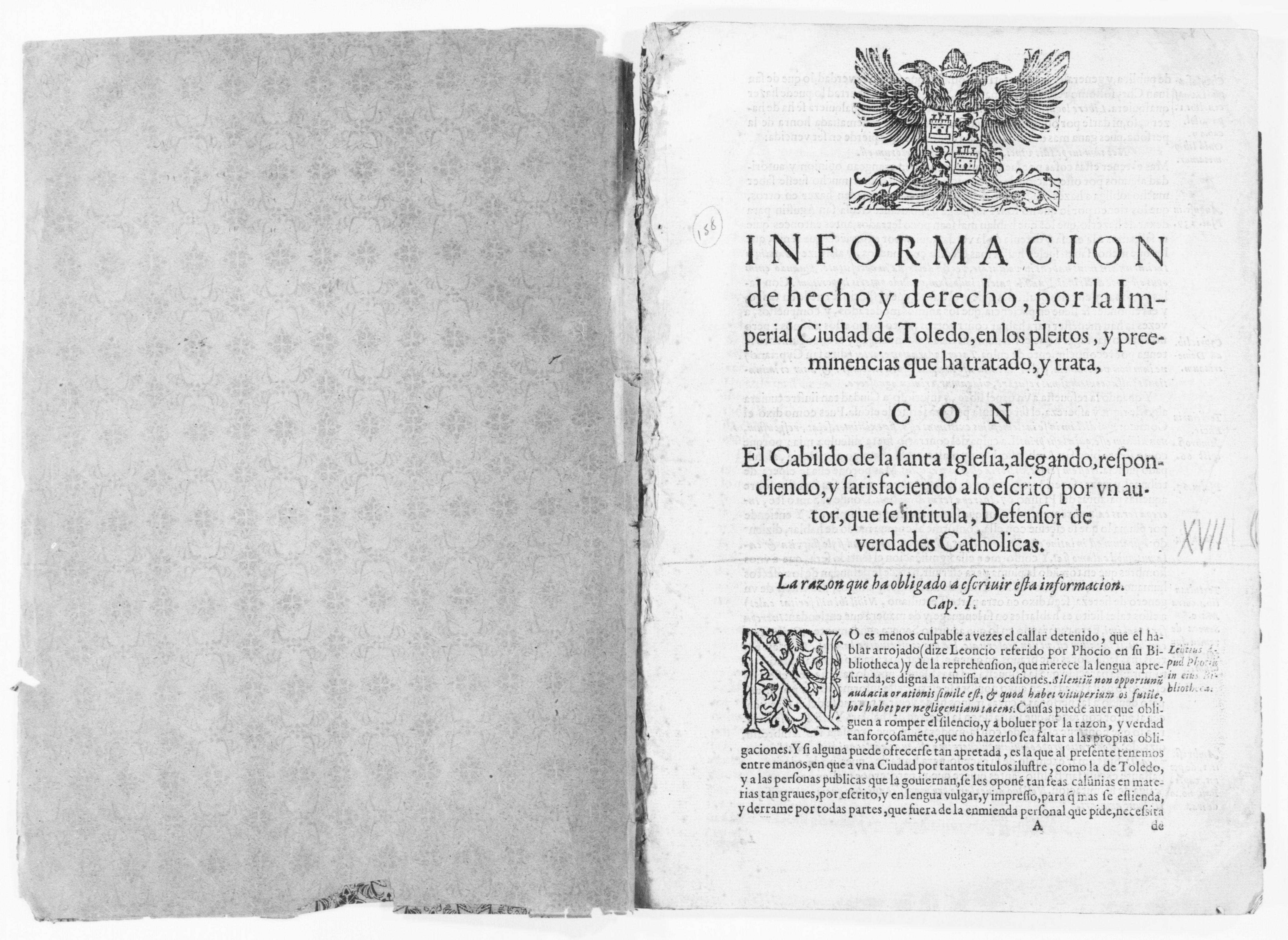 Scanned image of the current content page