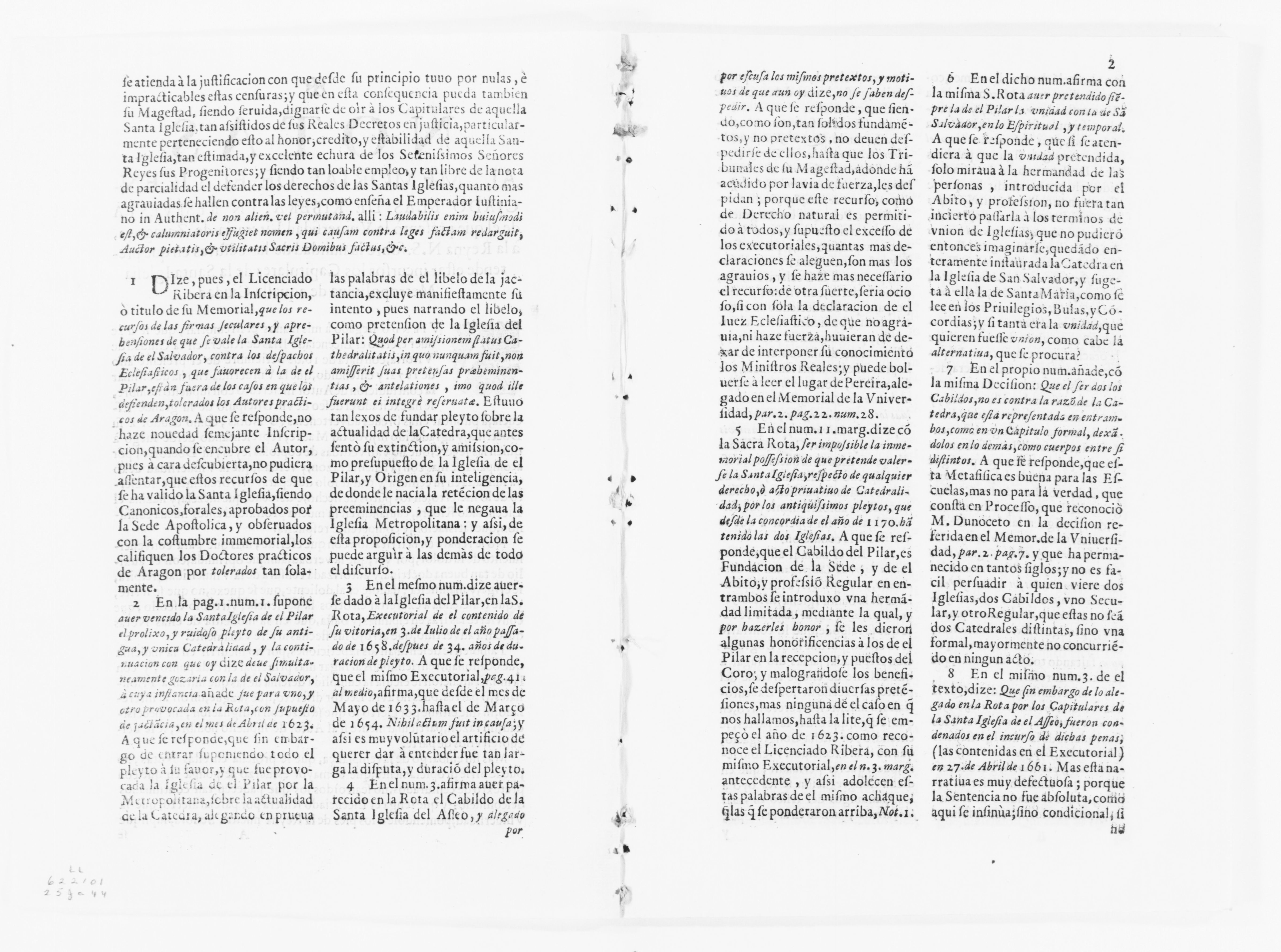 Scanned image of the current content page