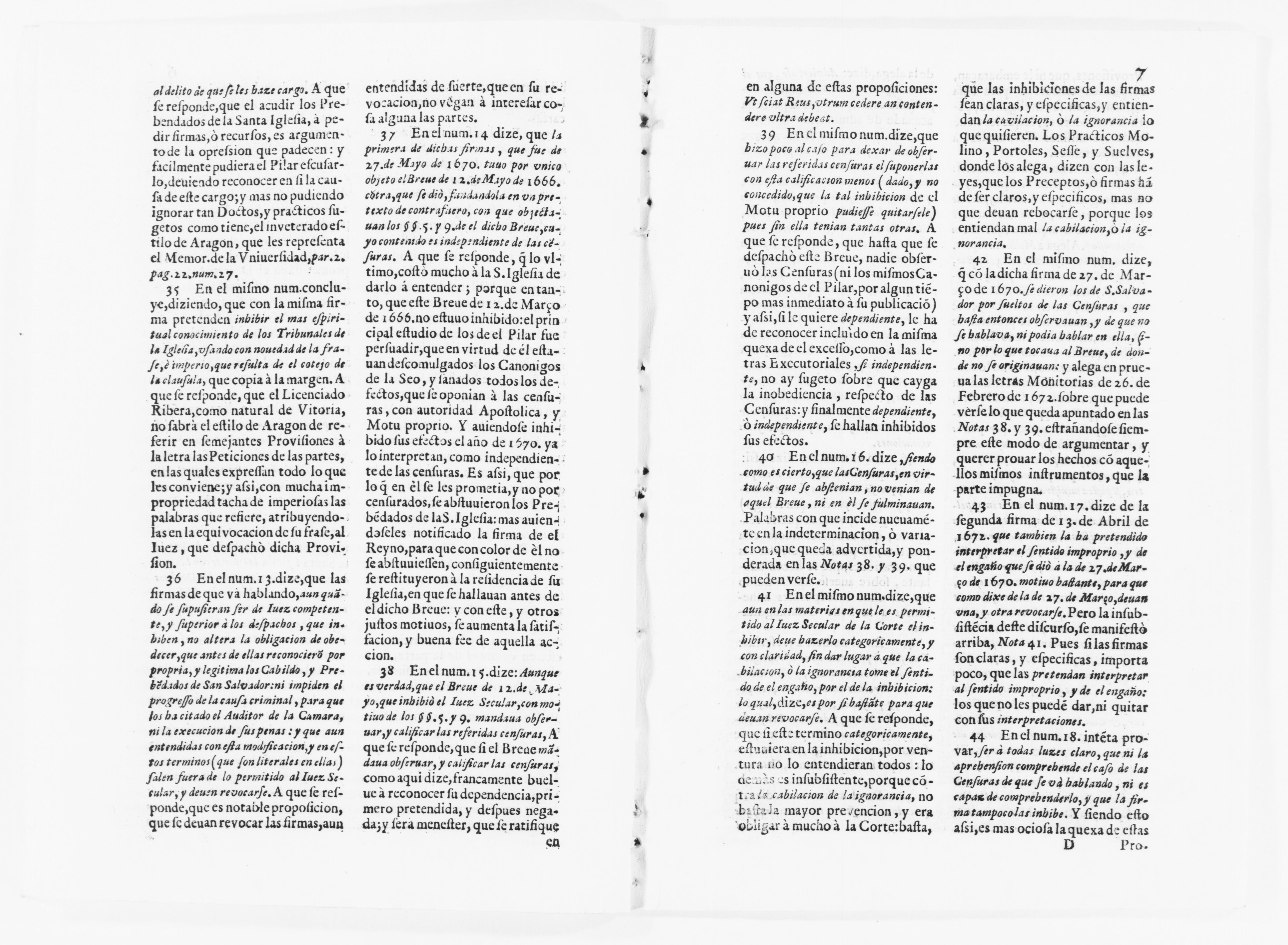 Scanned image of the current content page