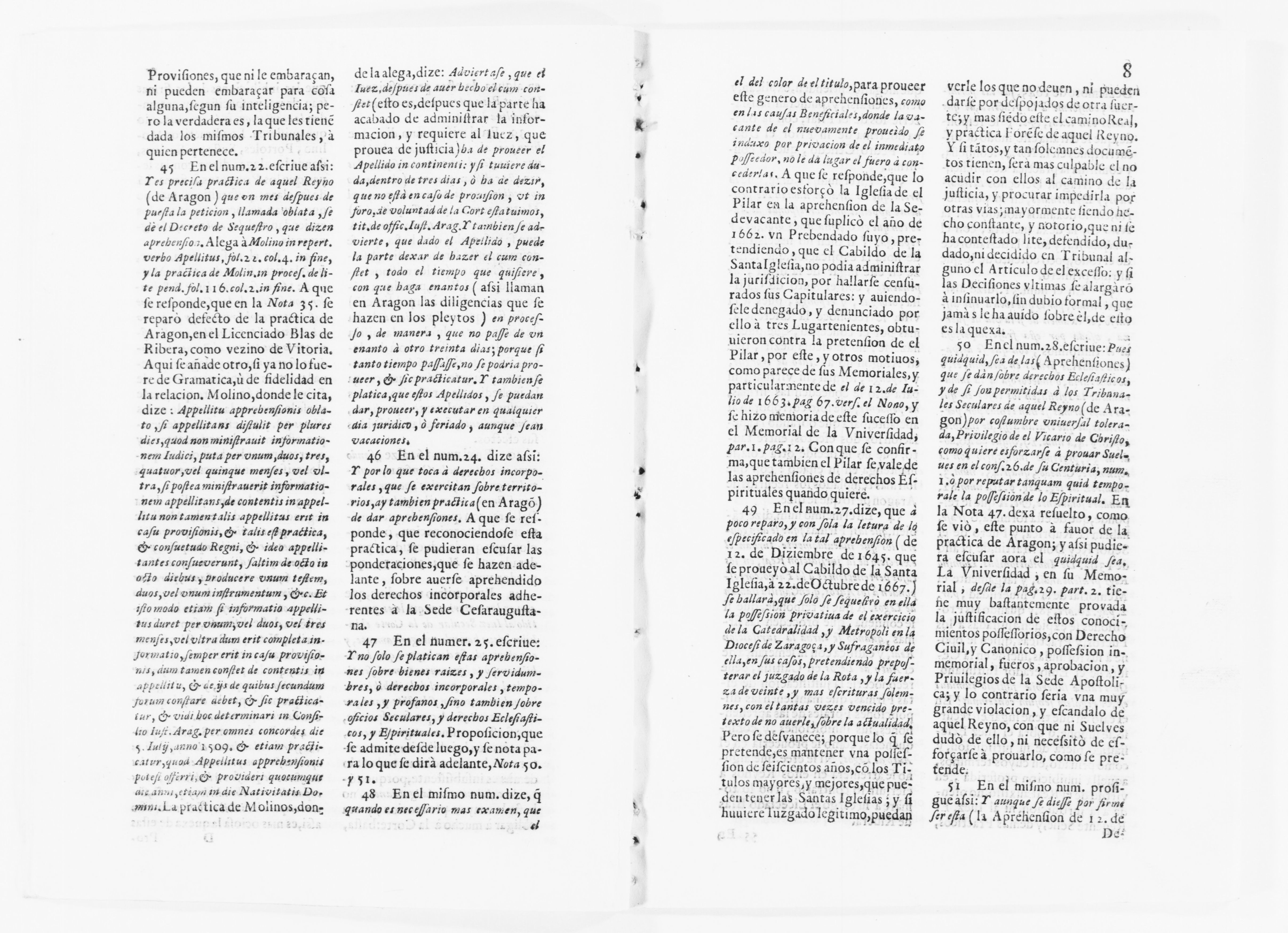 Scanned image of the current content page