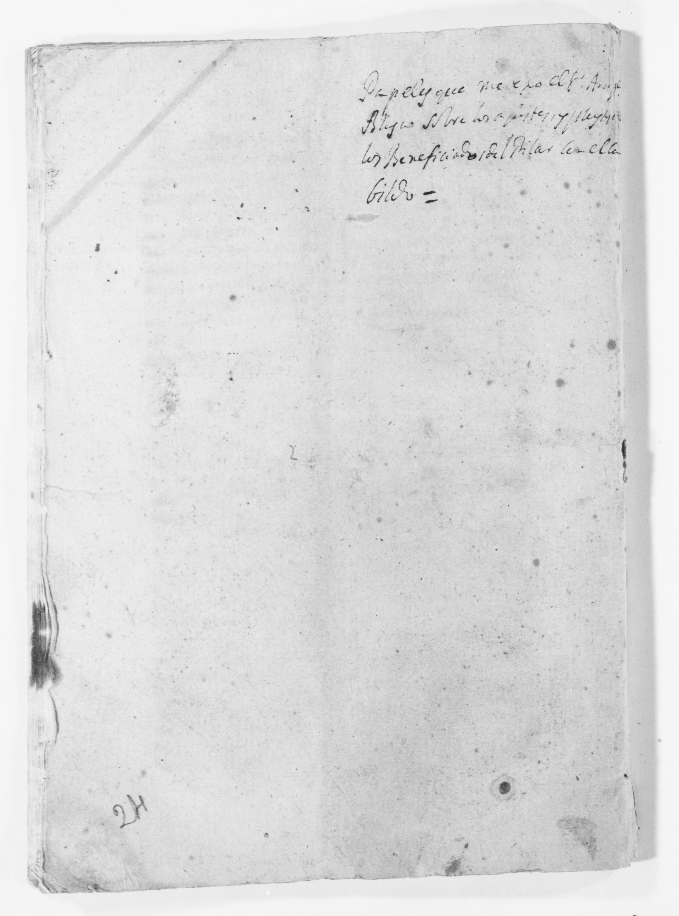 Scanned image of the current content page