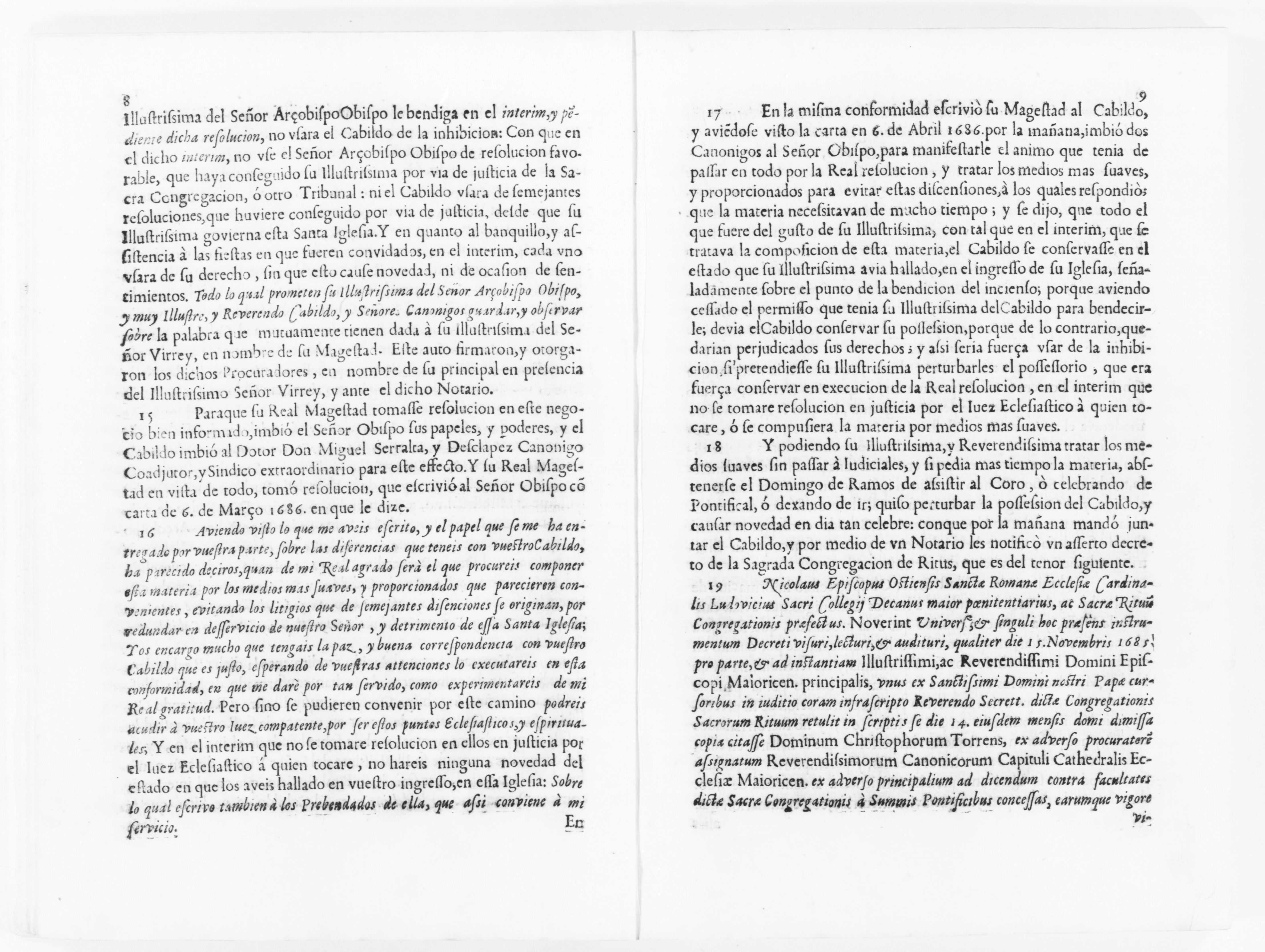 Scanned image of the current content page