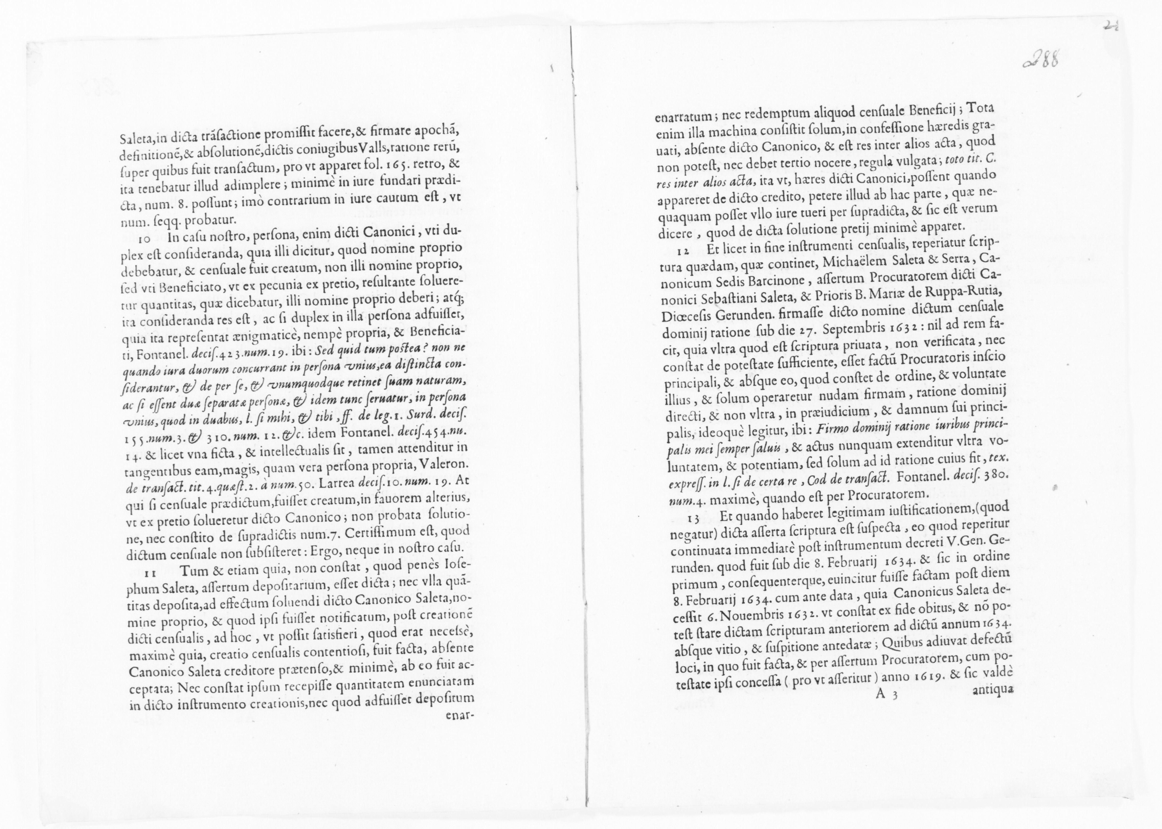 Scanned image of the current content page