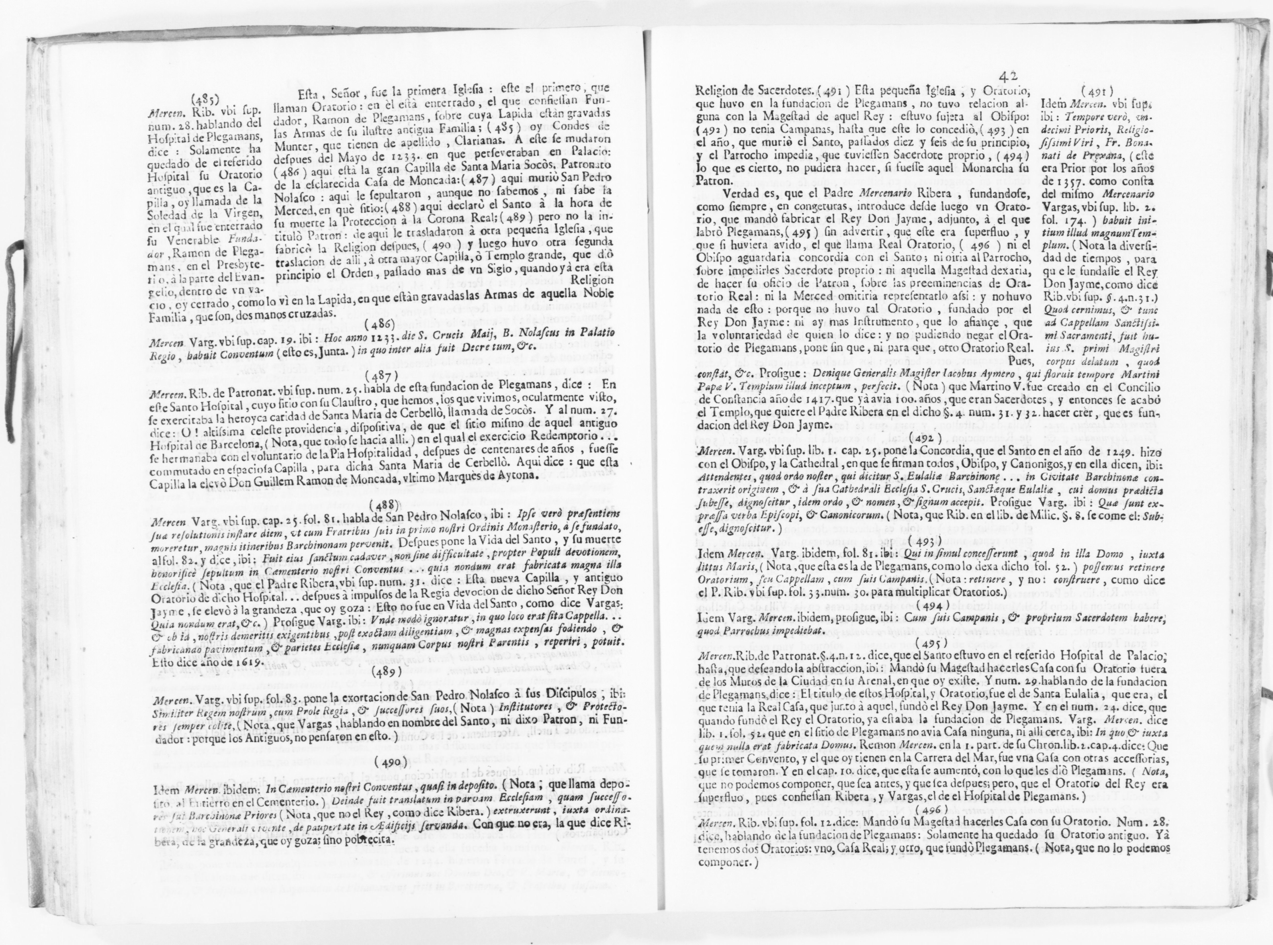 Scanned image of the current content page