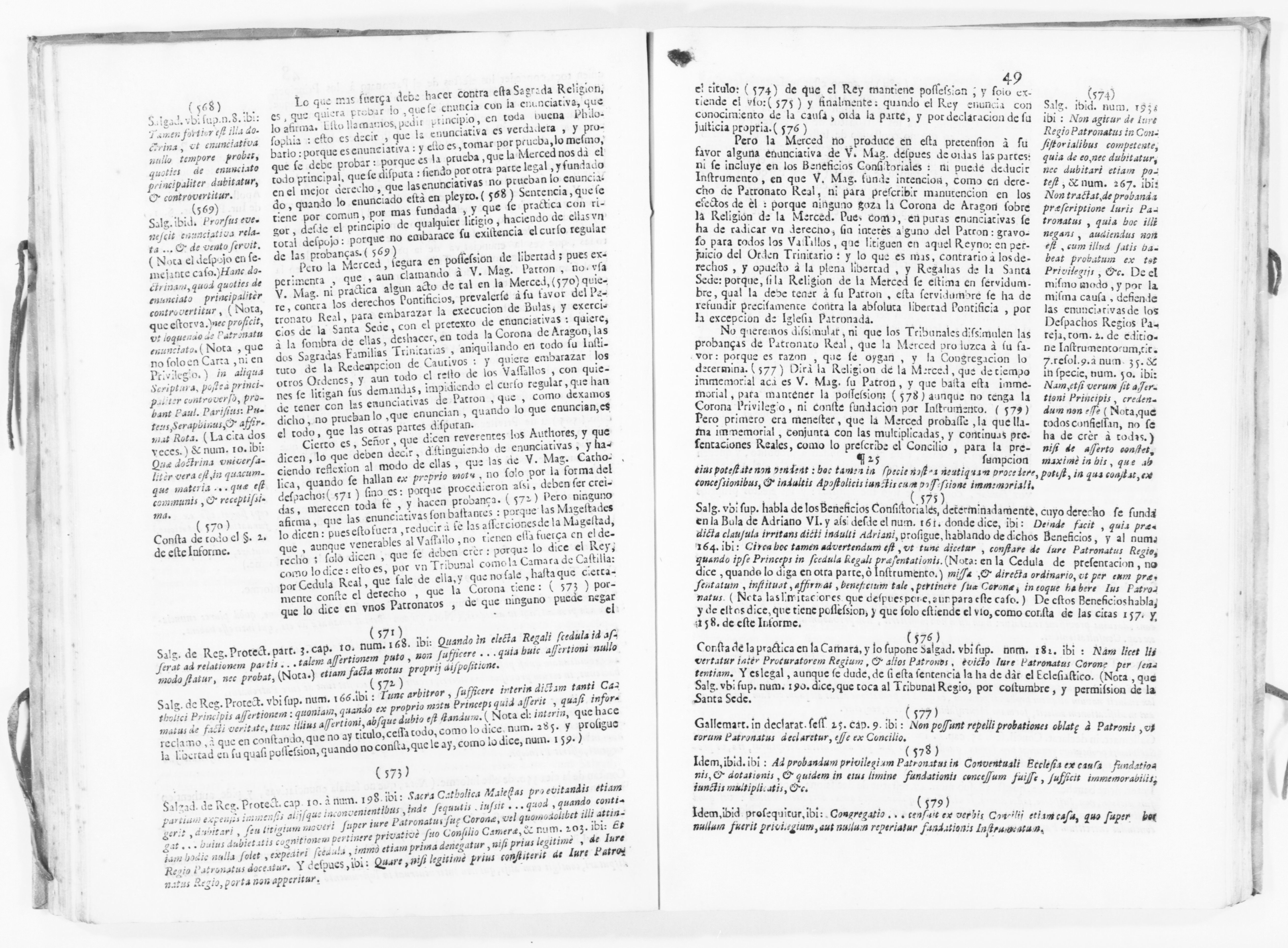 Scanned image of the current content page