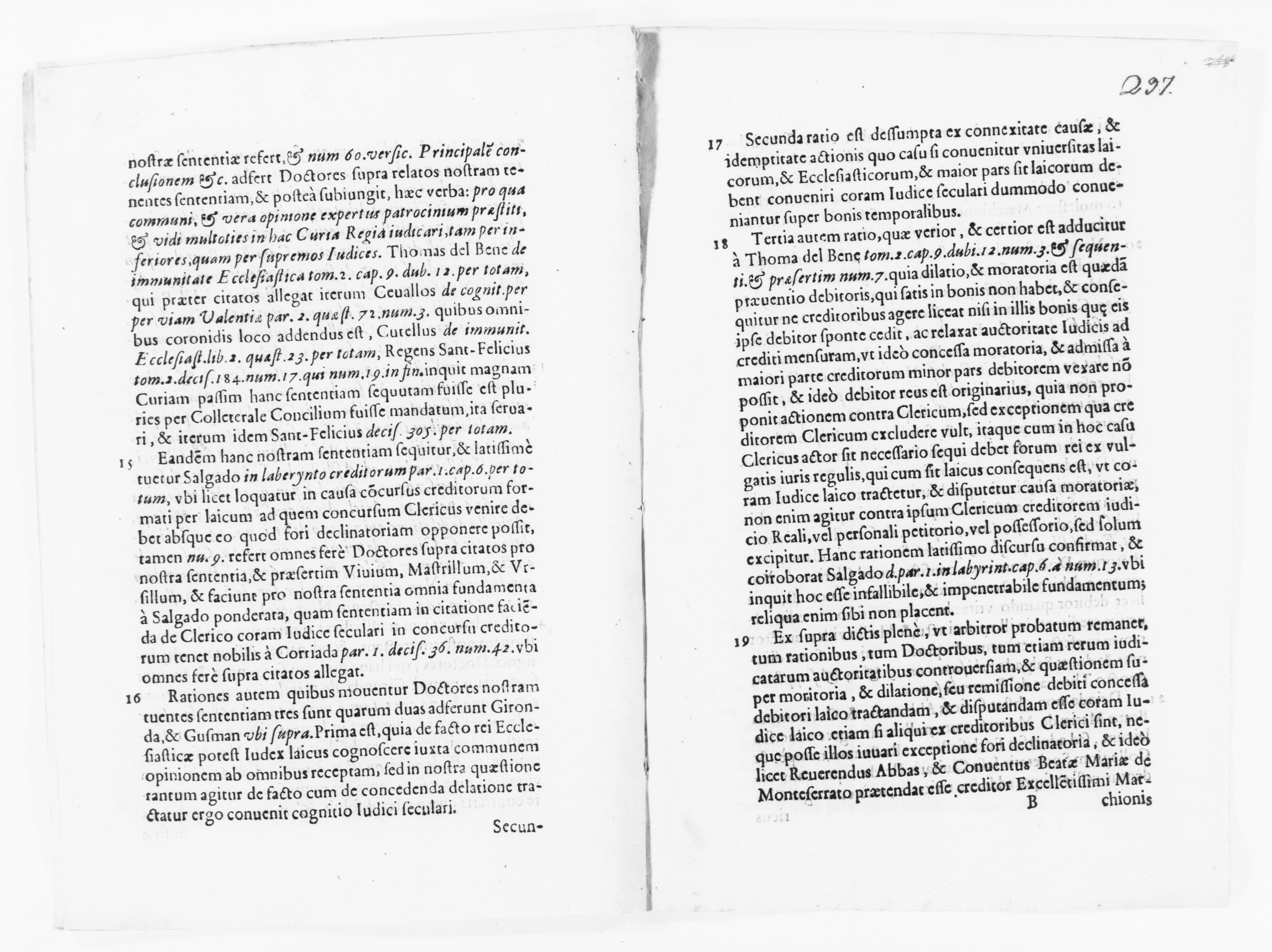 Scanned image of the current content page