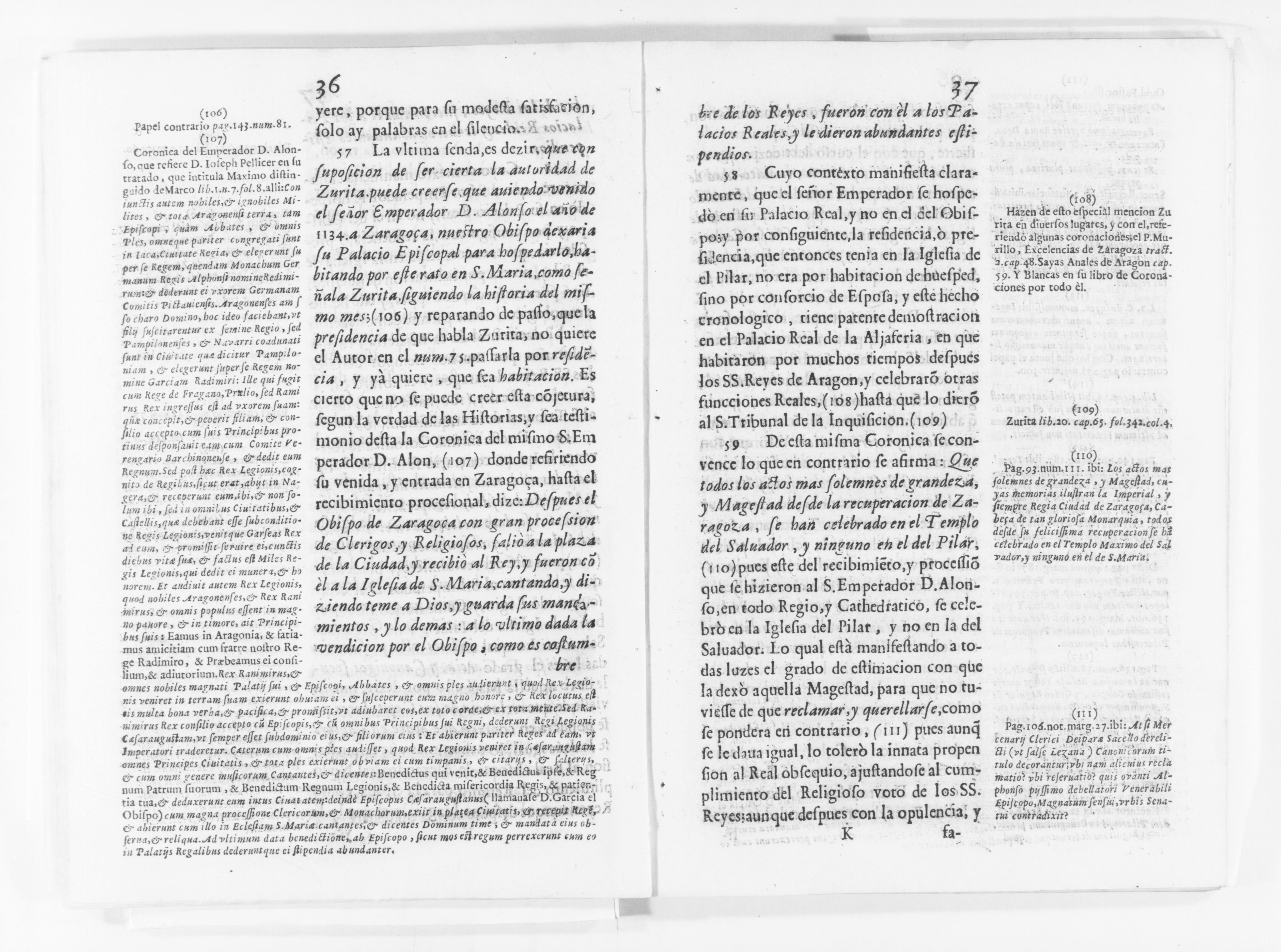 Scanned image of the current content page
