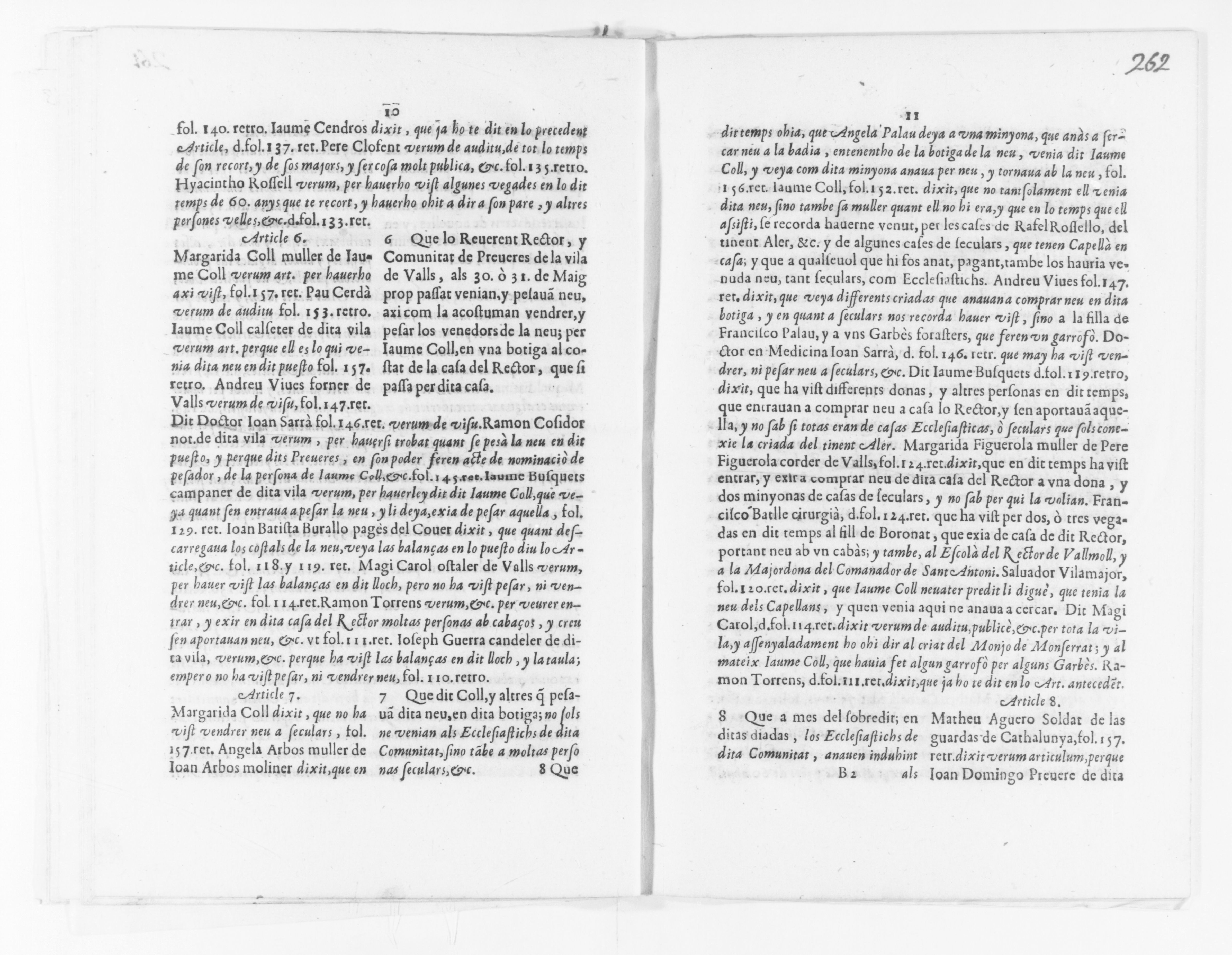 Scanned image of the current content page