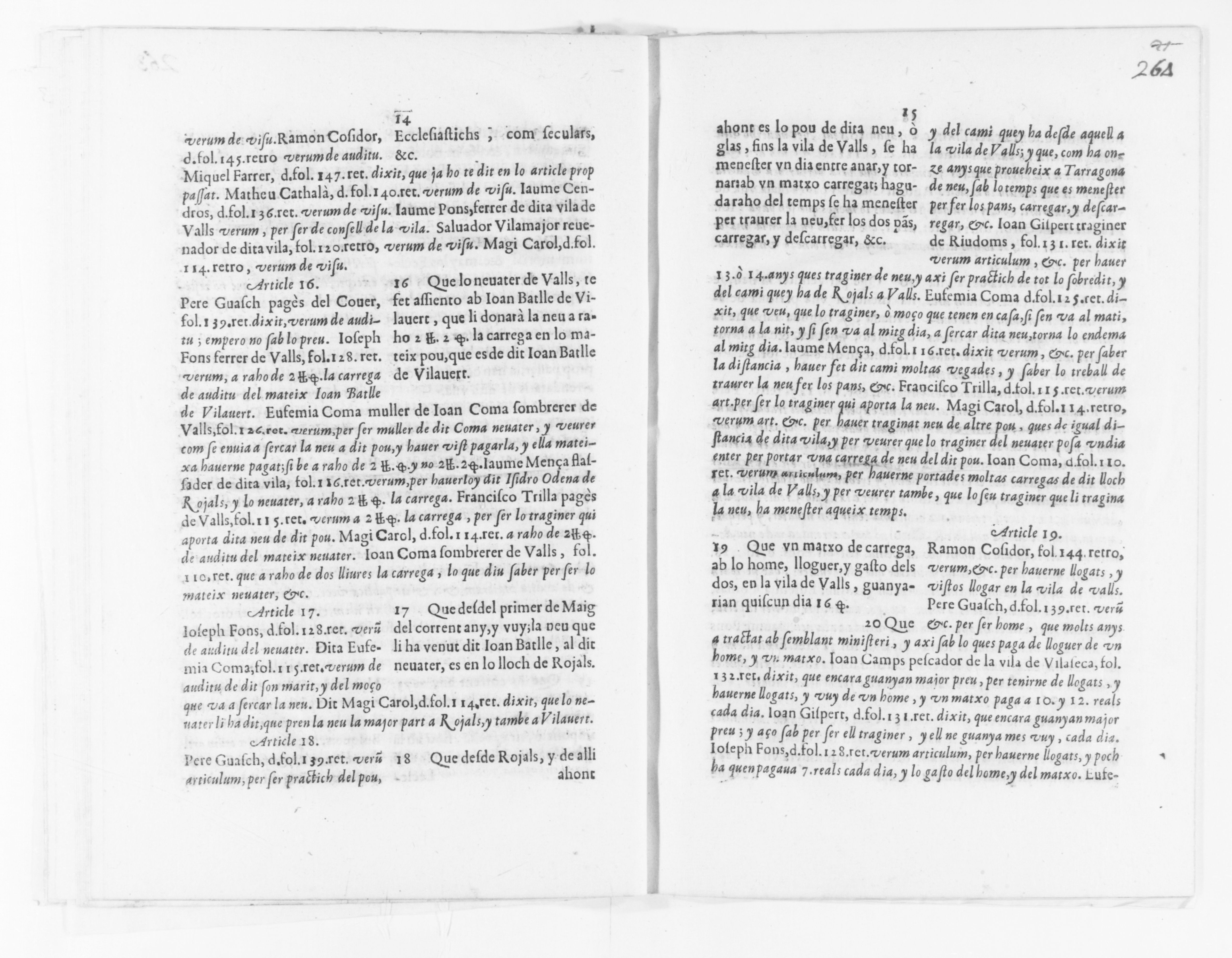 Scanned image of the current content page