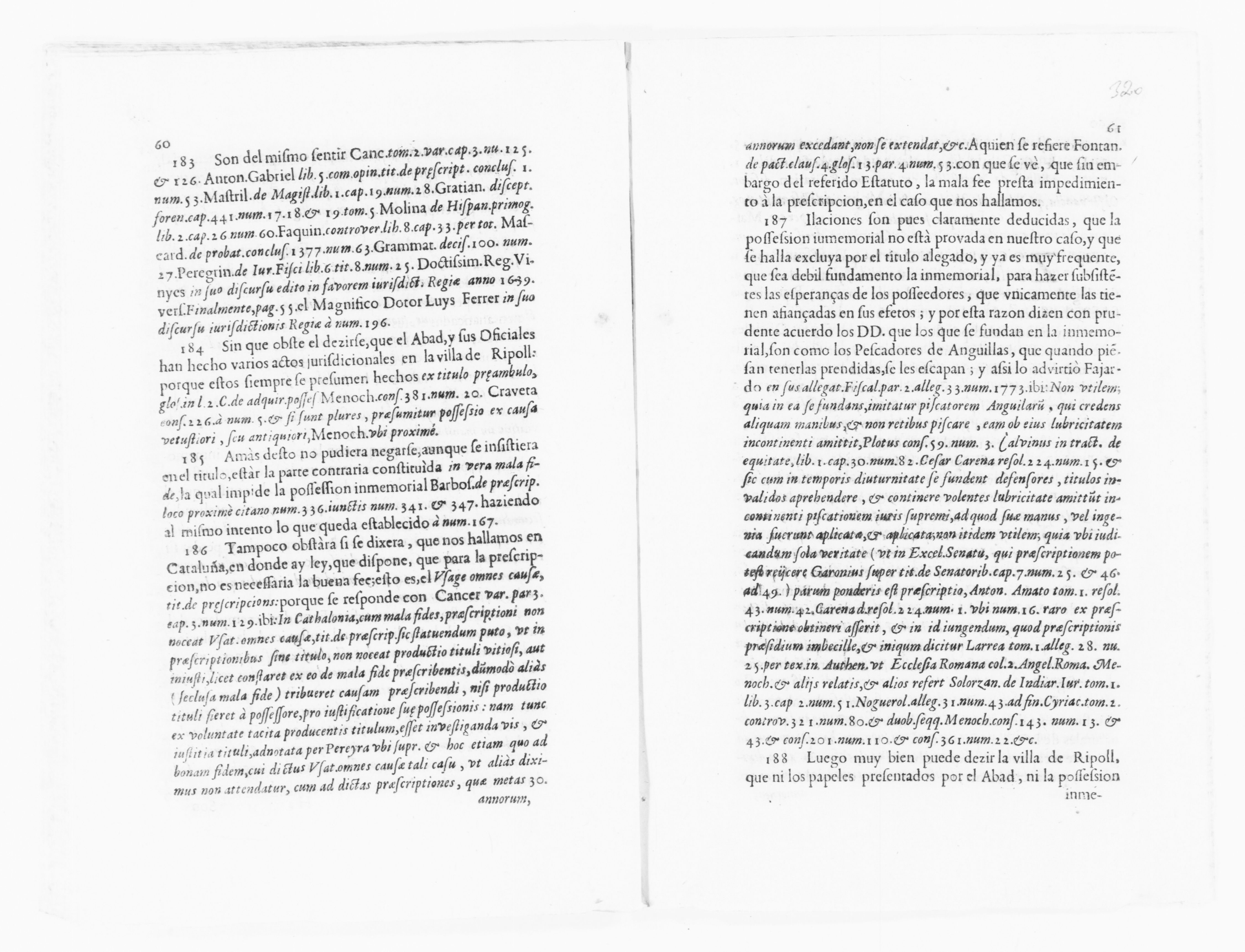 Scanned image of the current content page