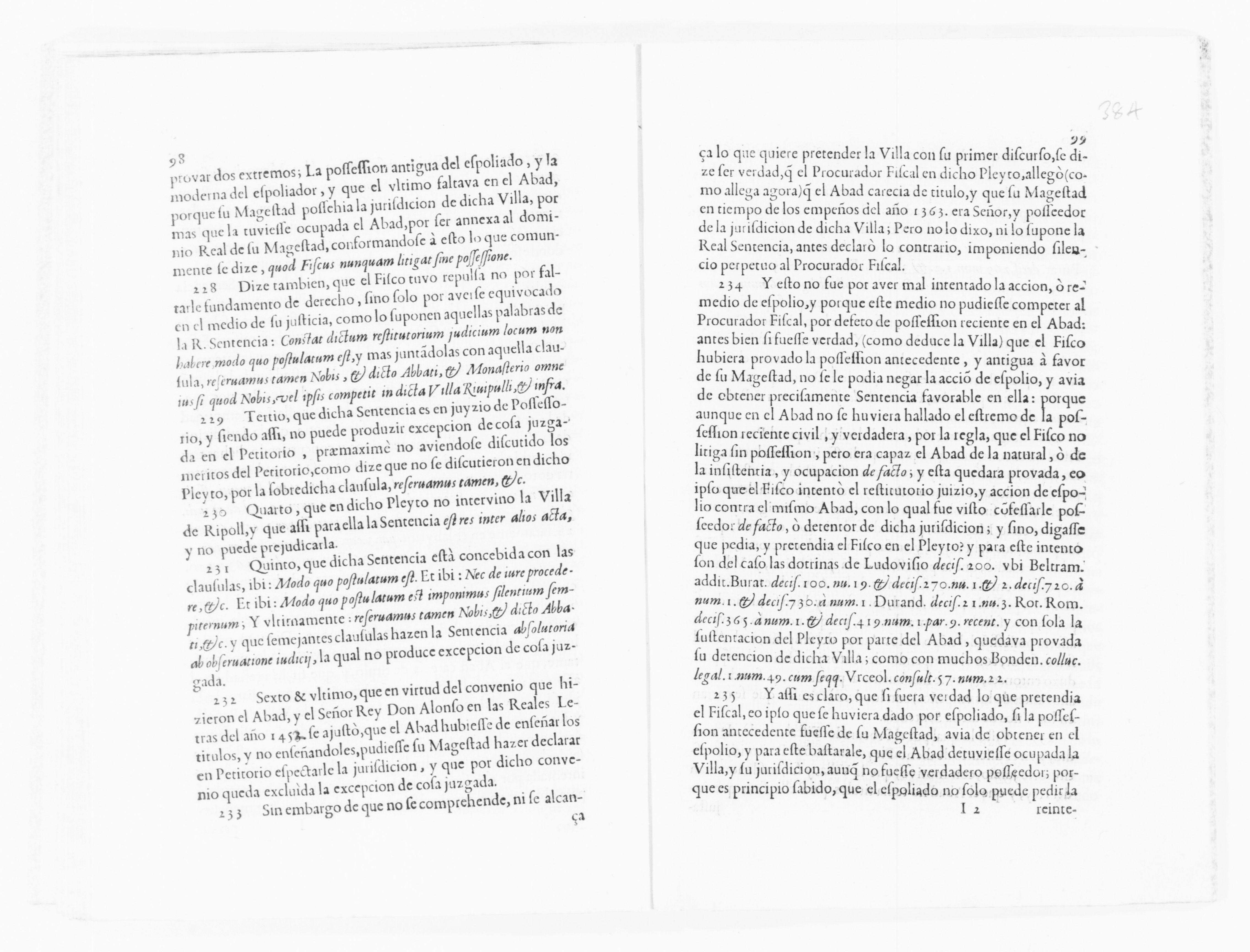 Scanned image of the current content page