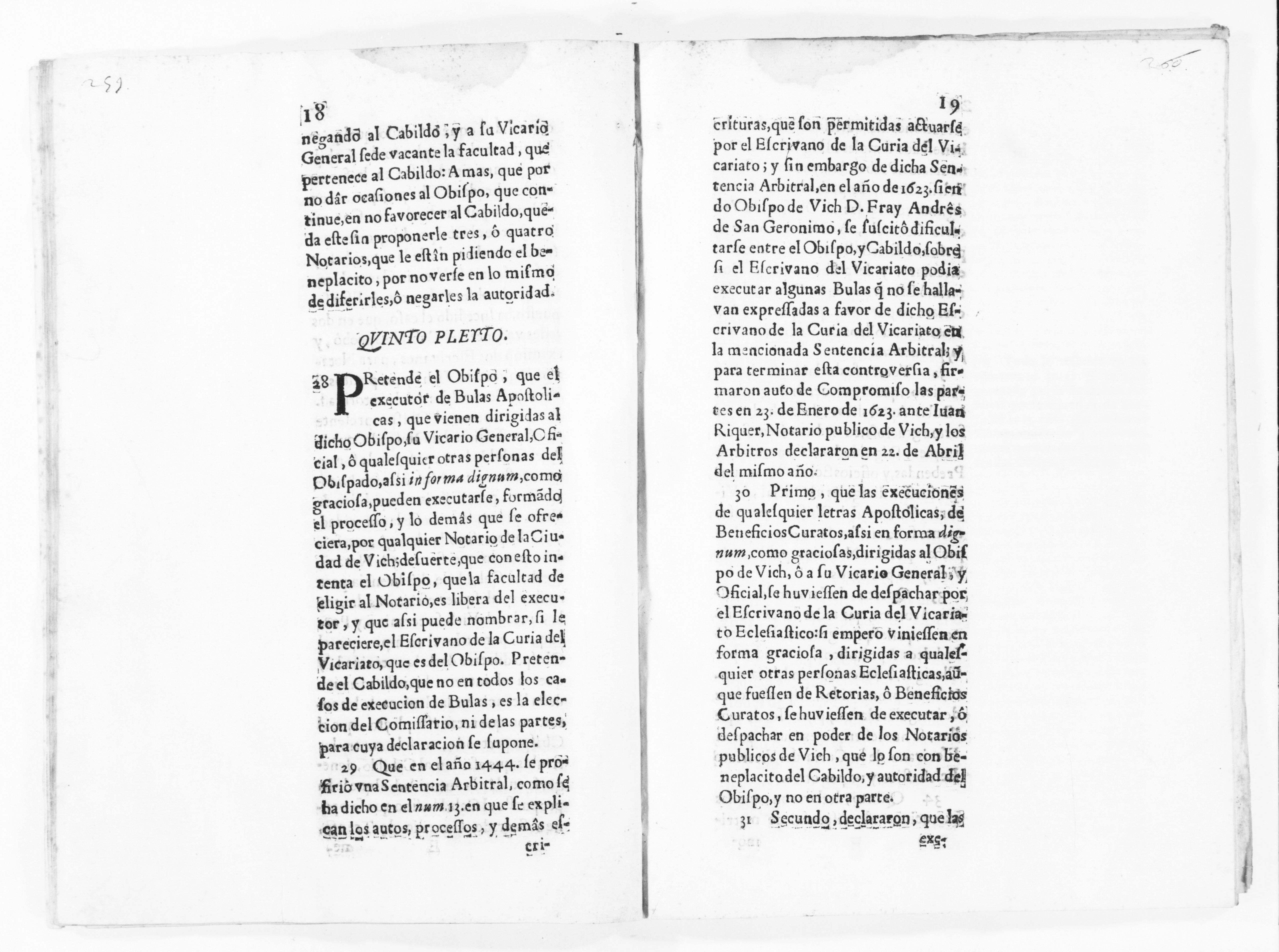 Scanned image of the current content page