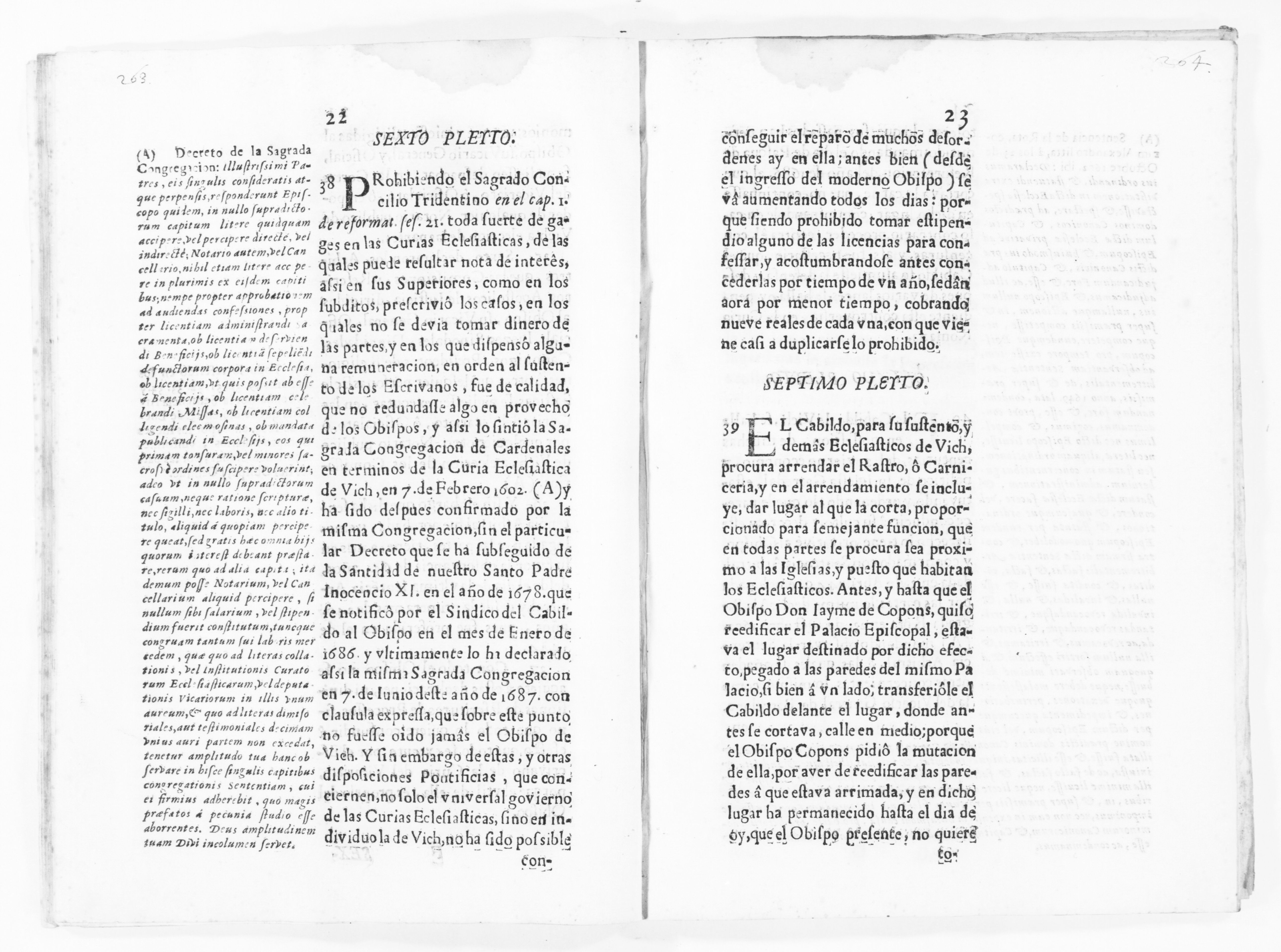 Scanned image of the current content page