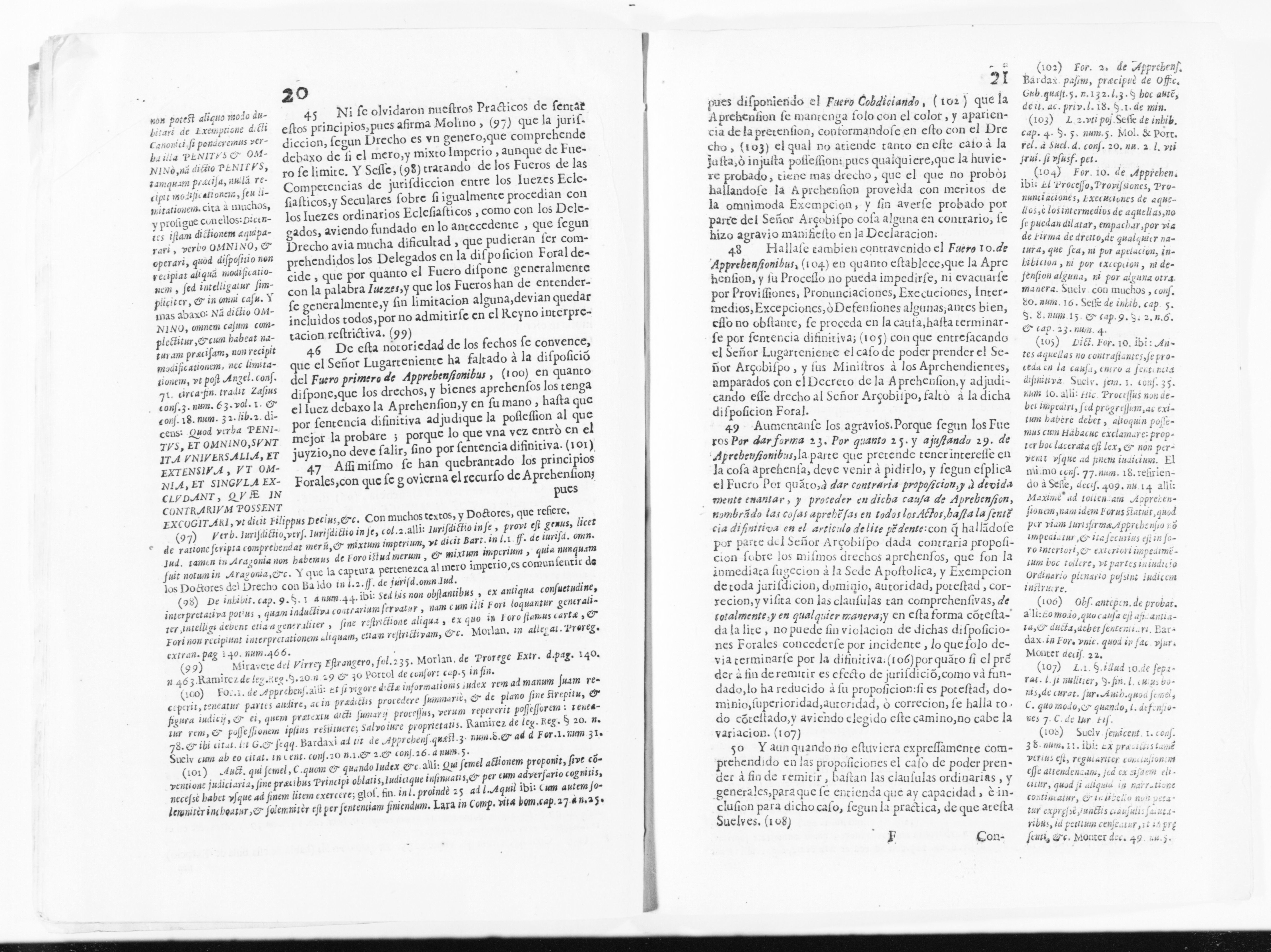 Scanned image of the current content page