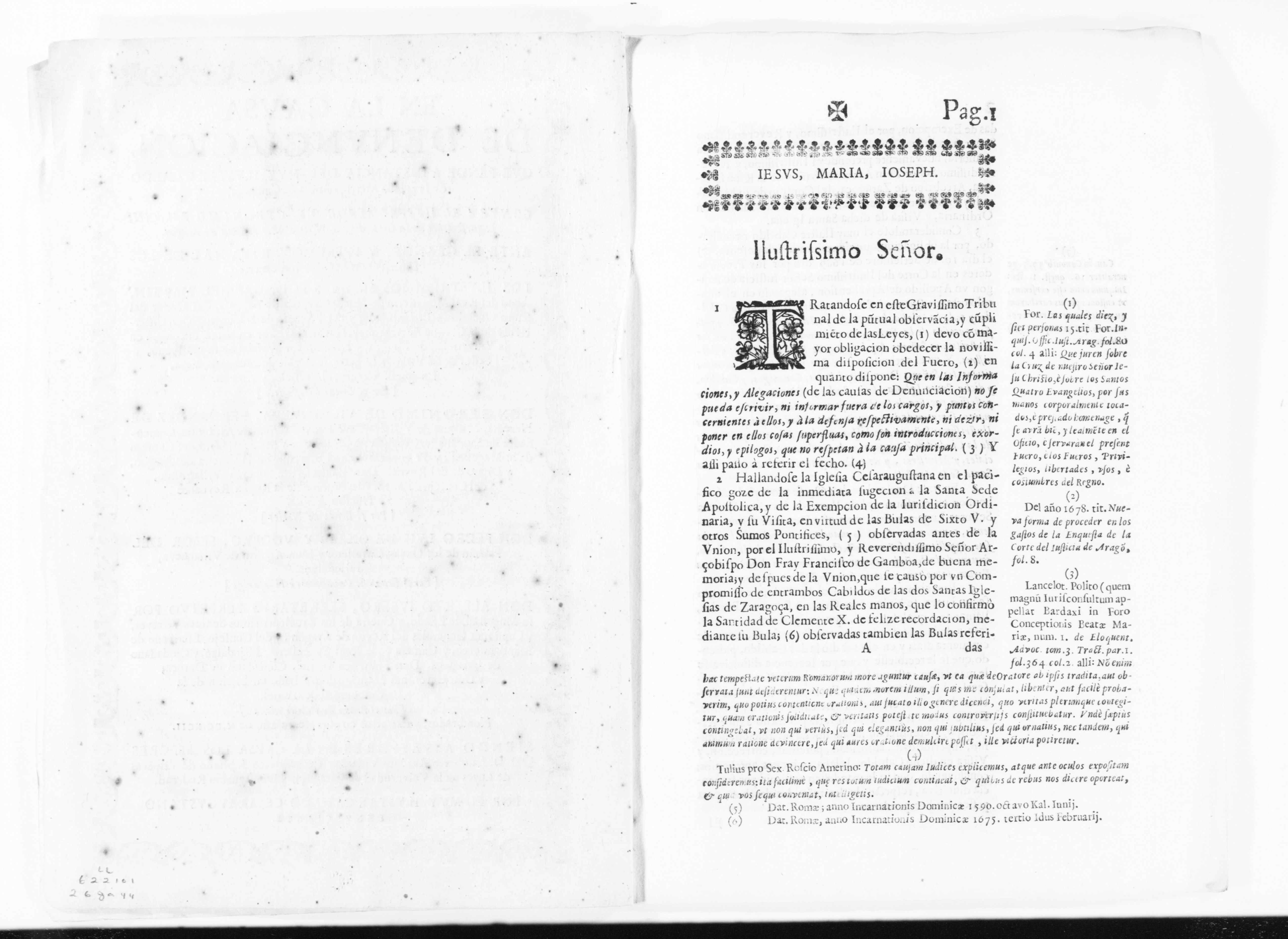 Scanned image of the current content page