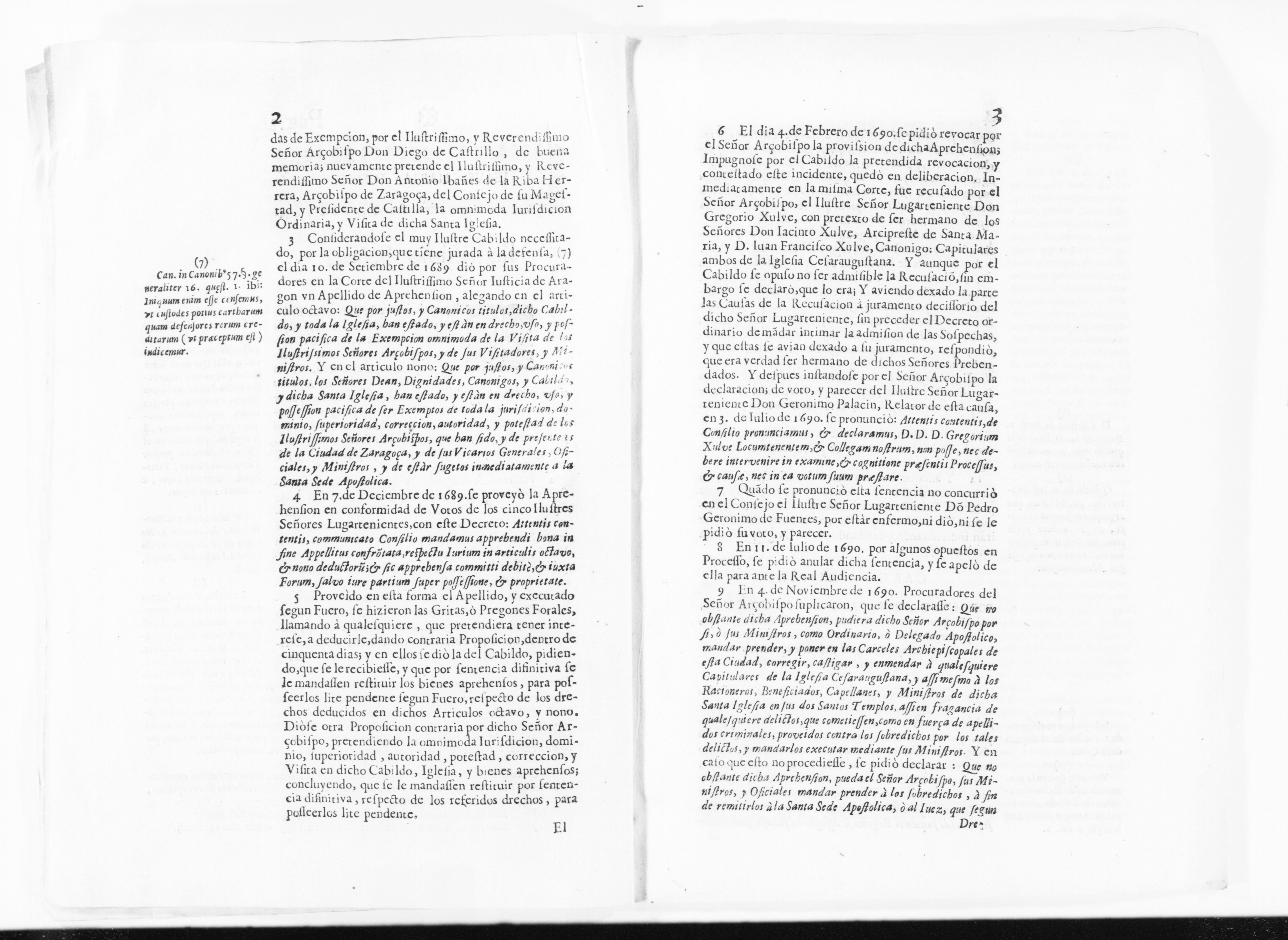 Scanned image of the current content page