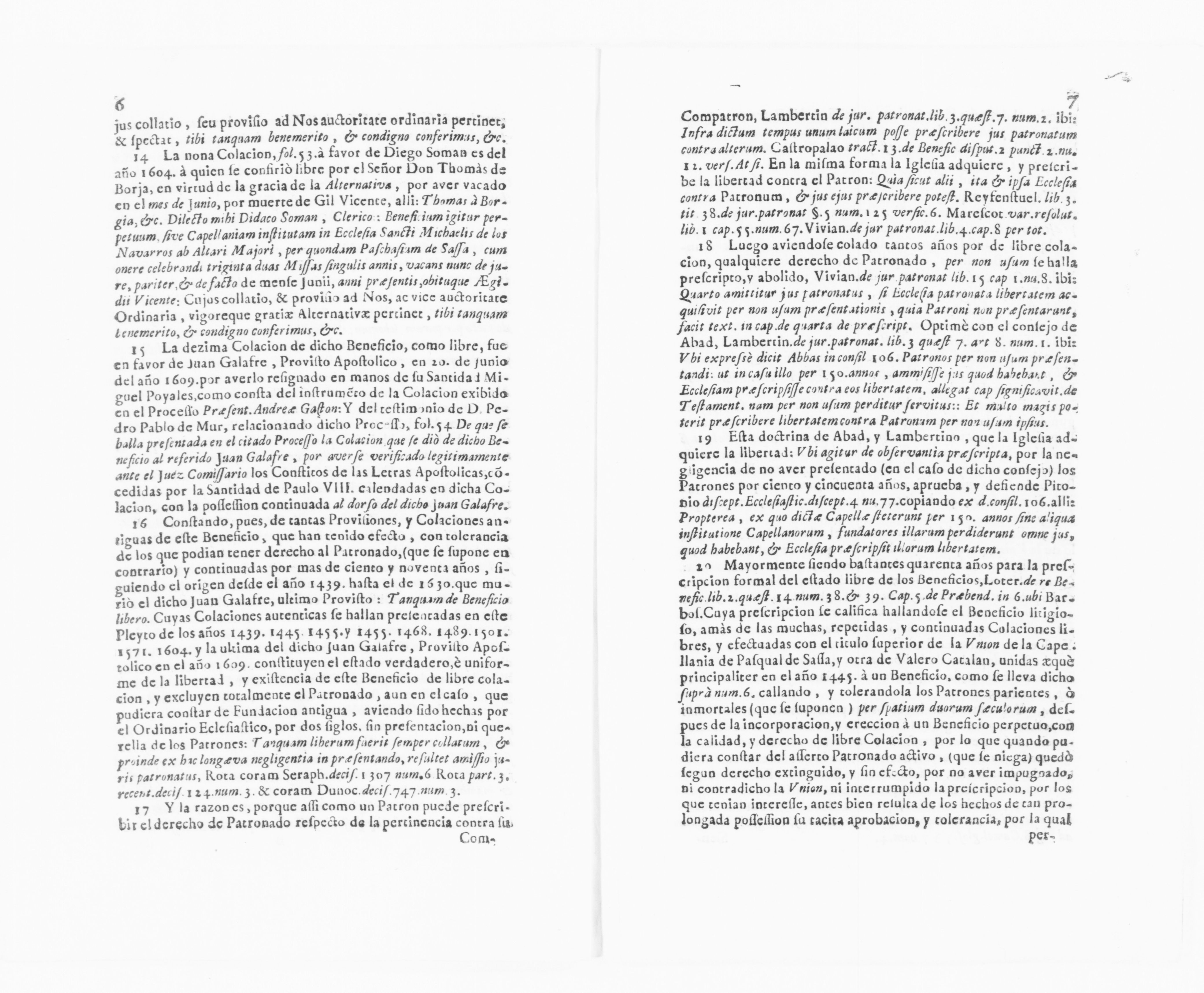 Scanned image of the current content page