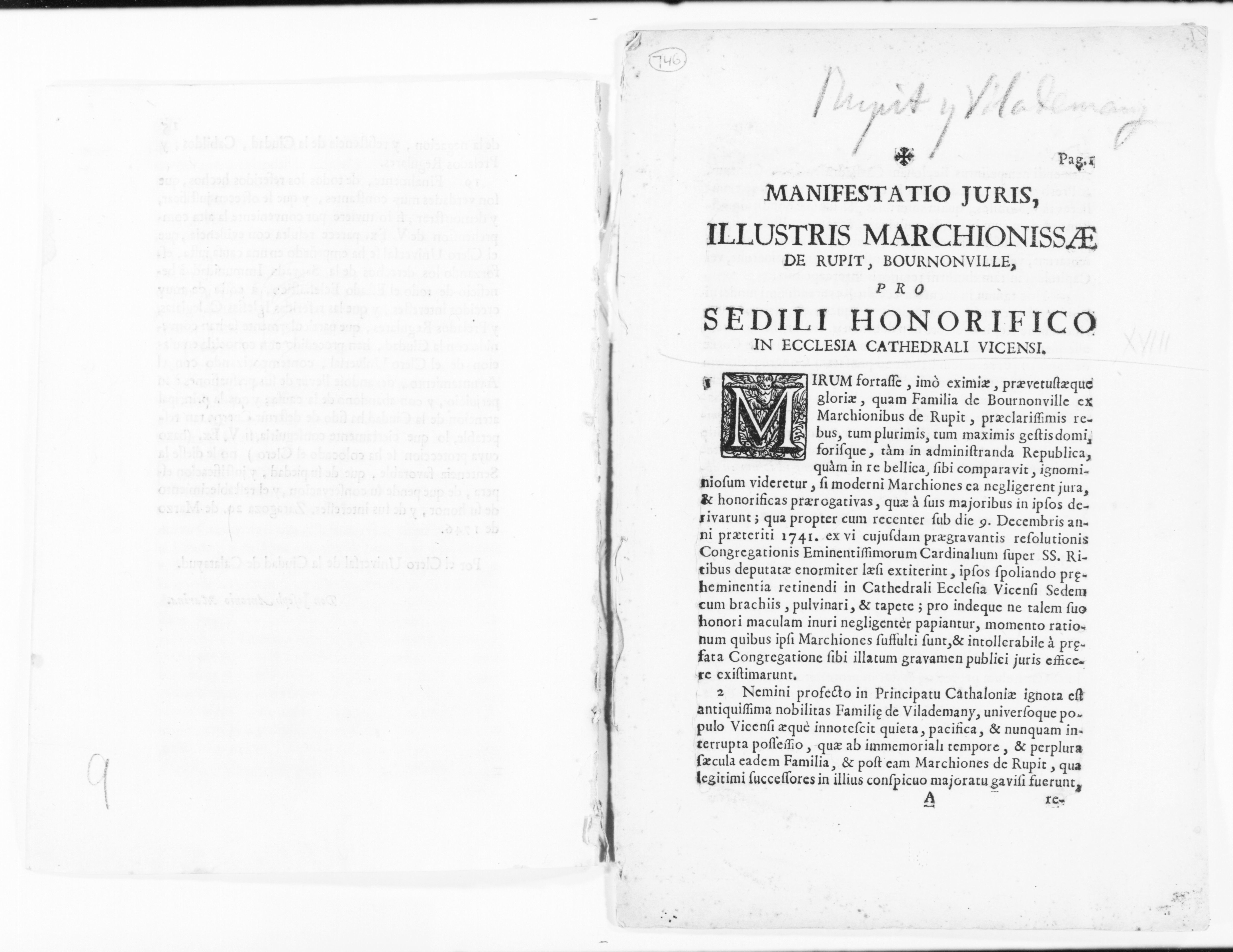 Scanned image of the current content page