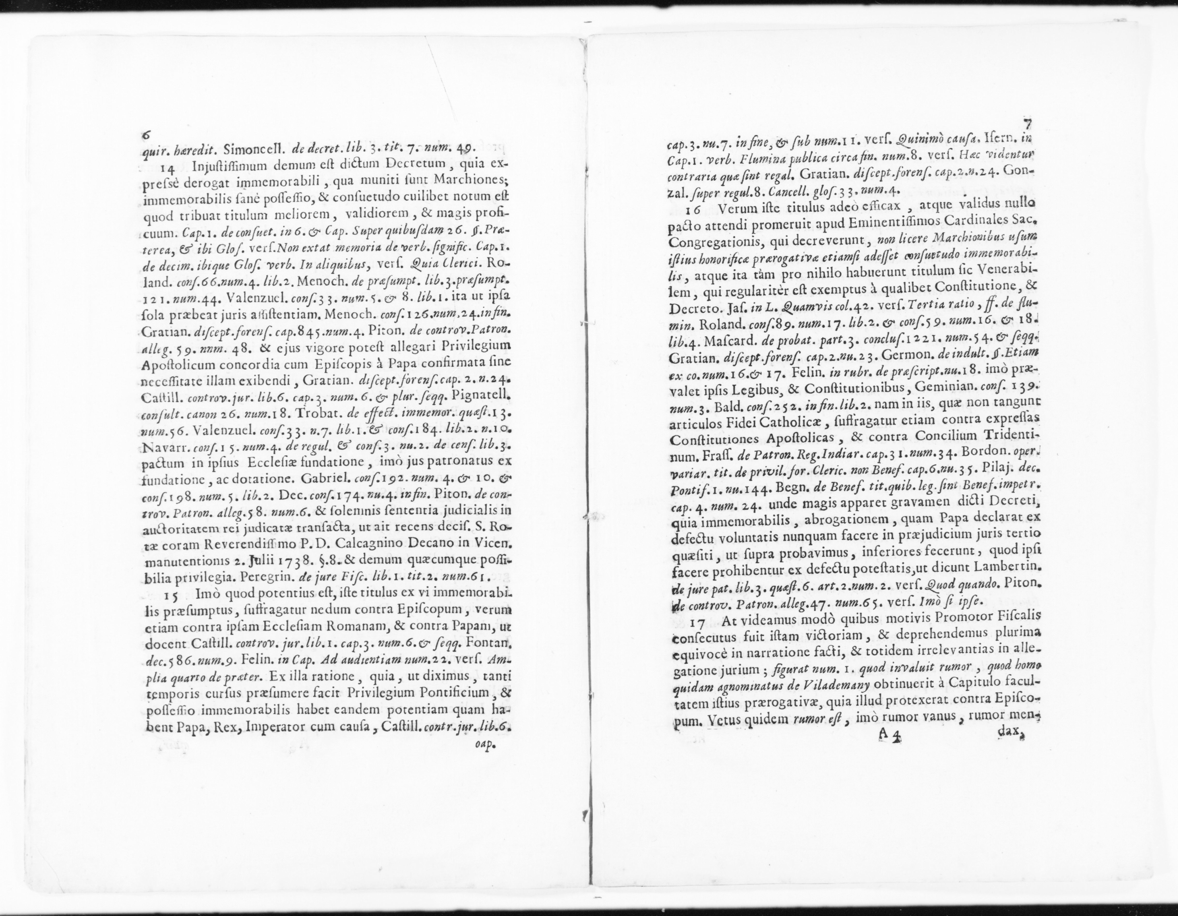 Scanned image of the current content page