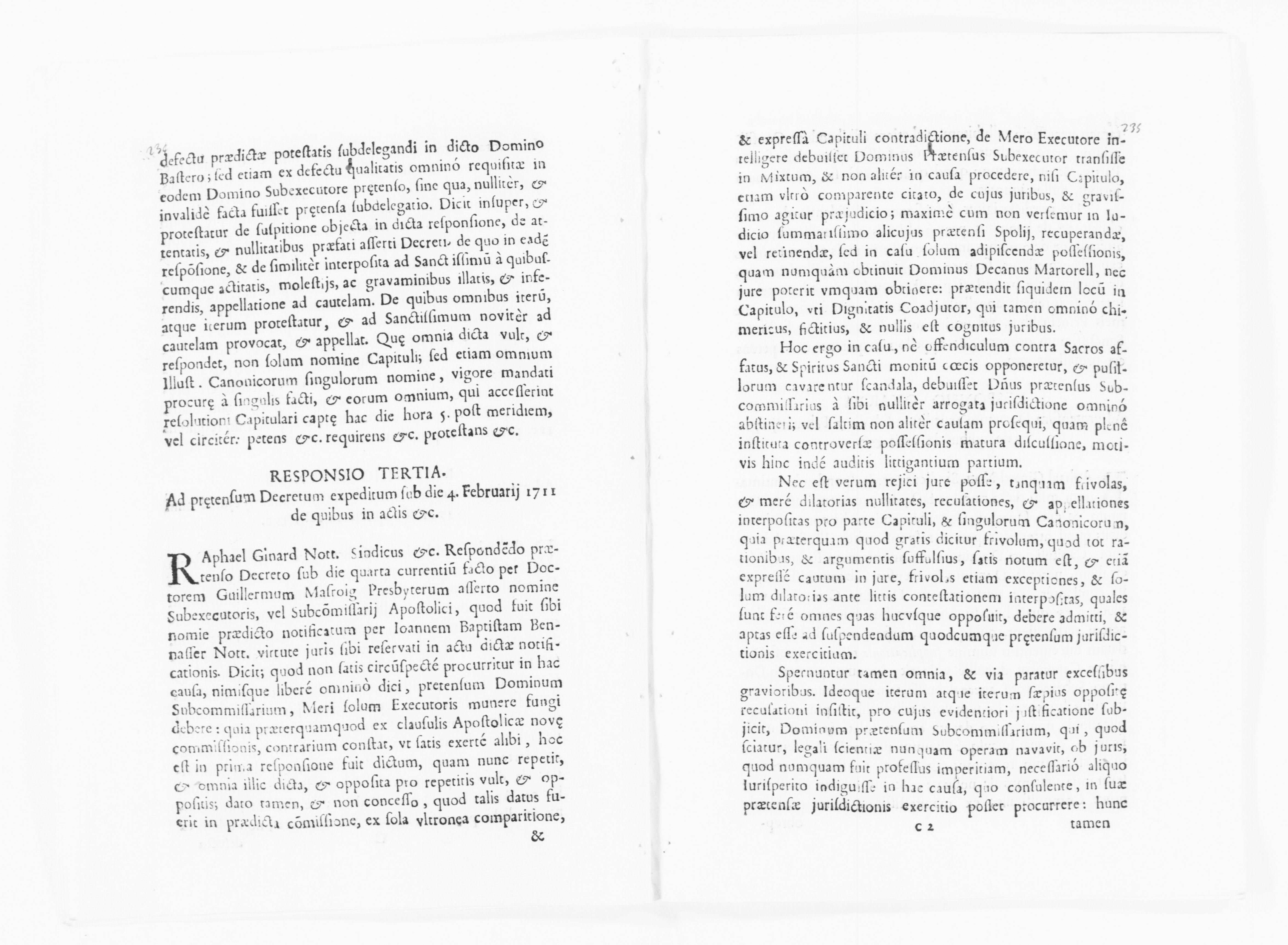 Scanned image of the current content page