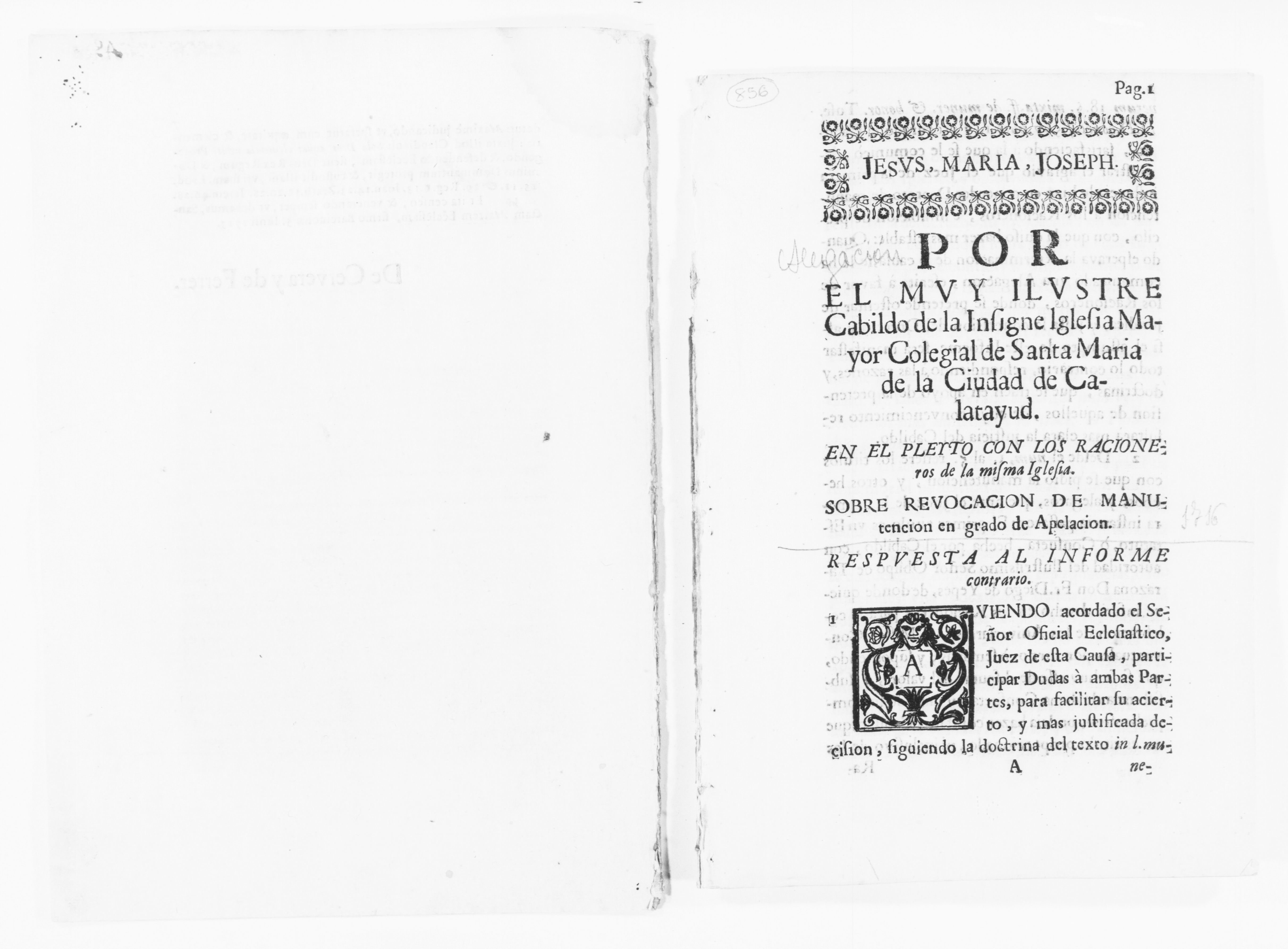 Scanned image of the current content page