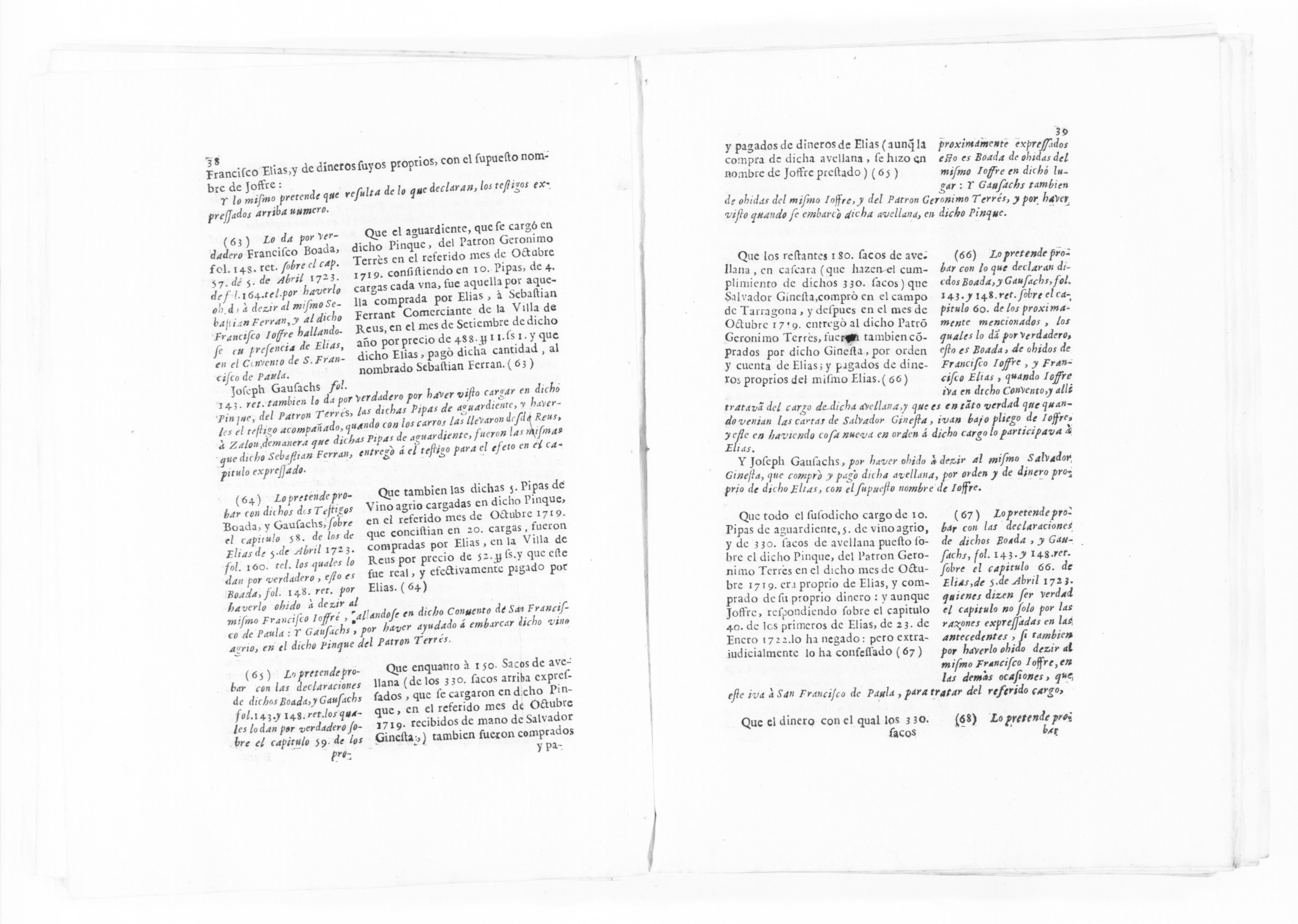 Scanned image of the current content page